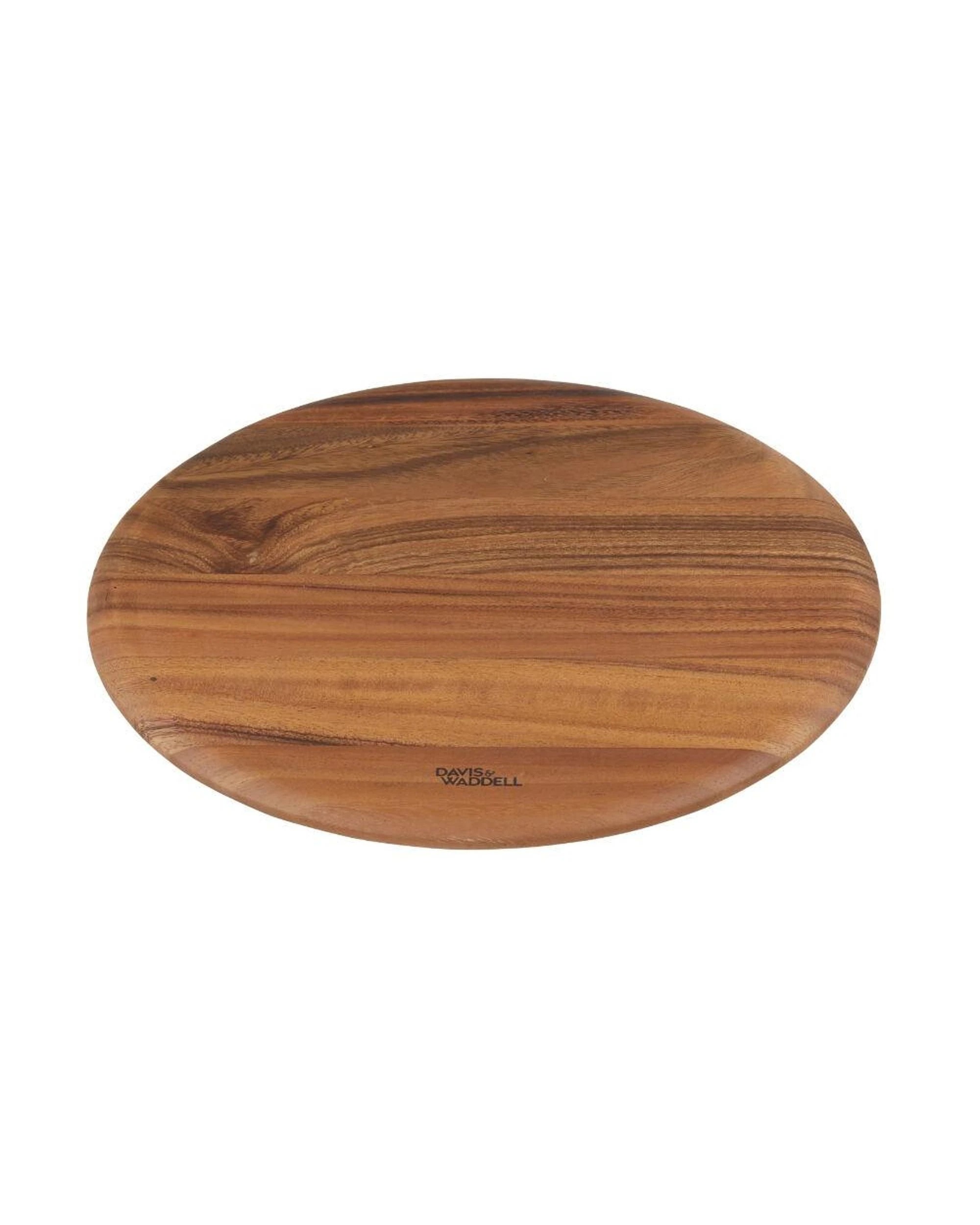 1 Davis & Waddell Arden Acacia Wood Lazy Susan Serving Board 40cm, 1 of 2