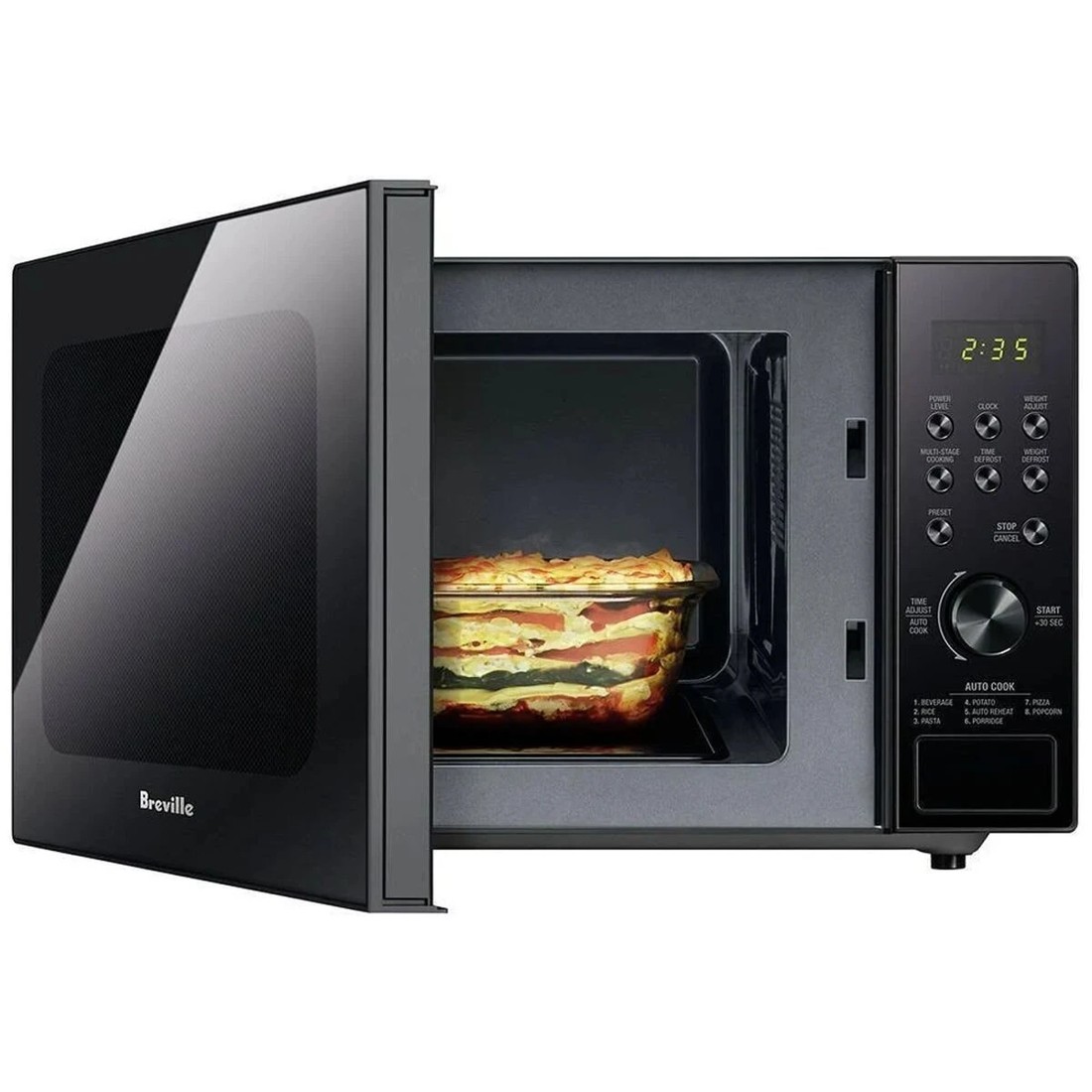 2 Breville 20L Silhouette Flatbed Compact Microwave, 2 of 3