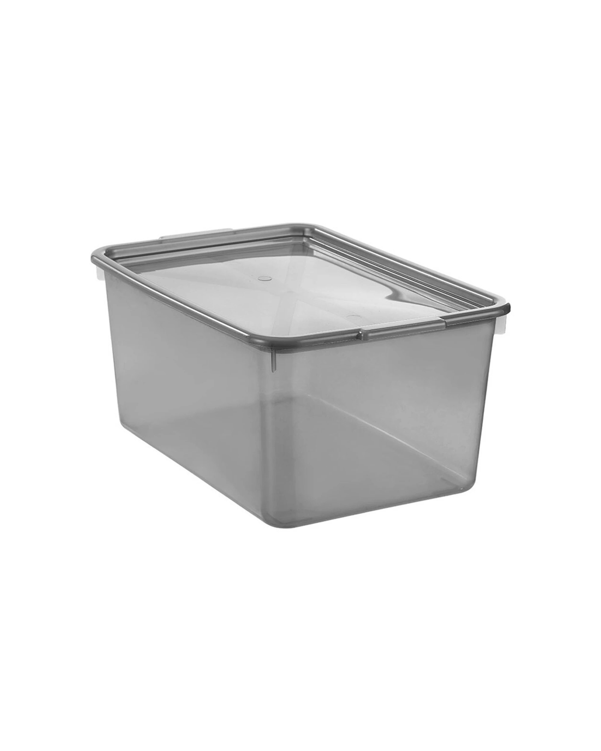 2 Boxsweden 20l Storage Box 45cm Secure Lid Durable Plastic - Assorted, 2 of 5