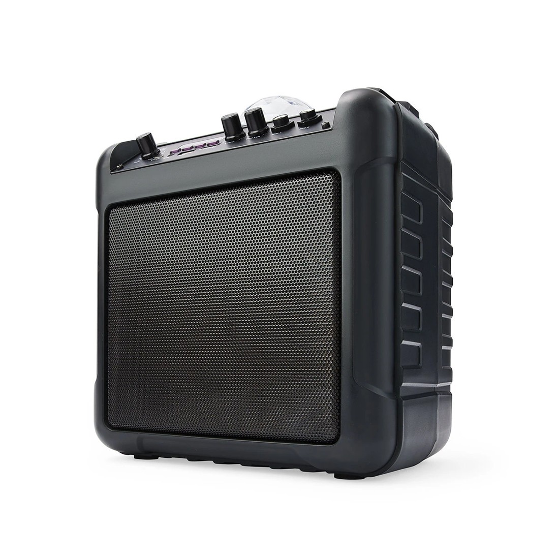 4 Karaoke Party Speaker with LED and 2 Microphones, 4 of 10