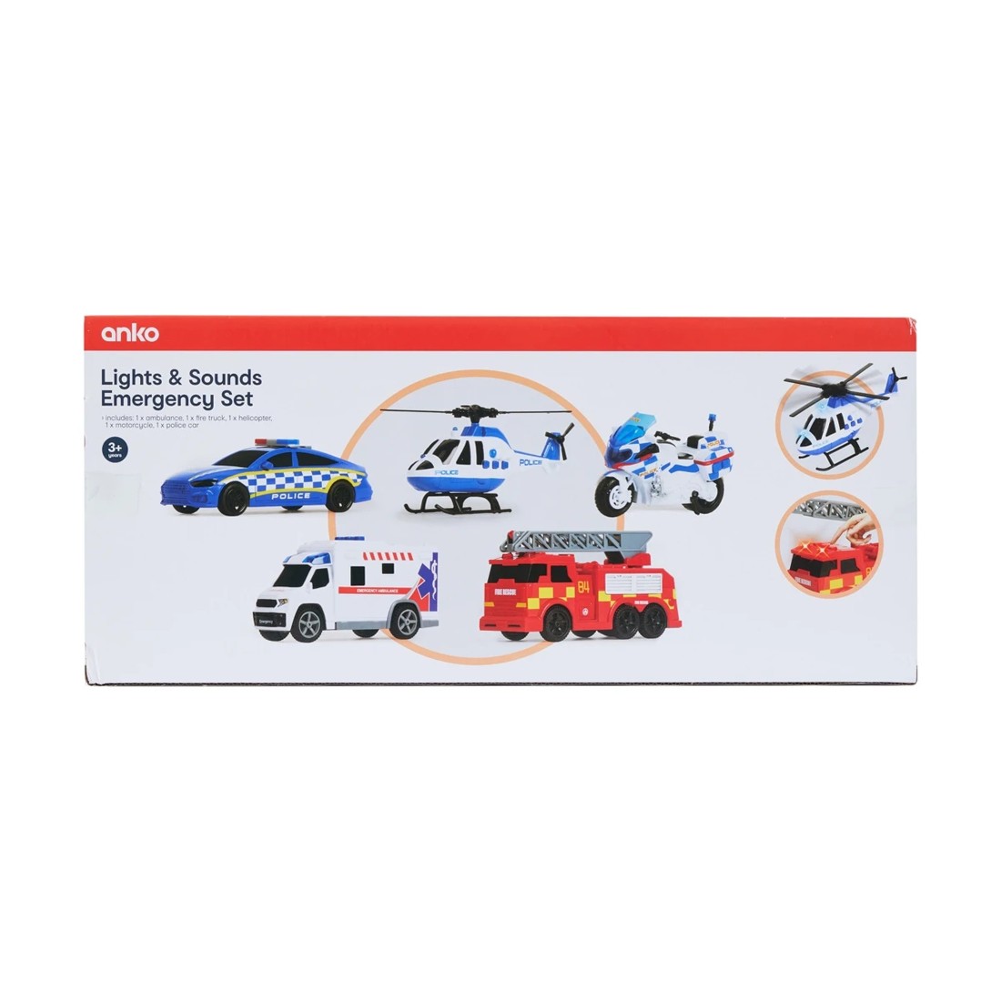 9 Lights & Sounds Emergency Set, 9 of 9