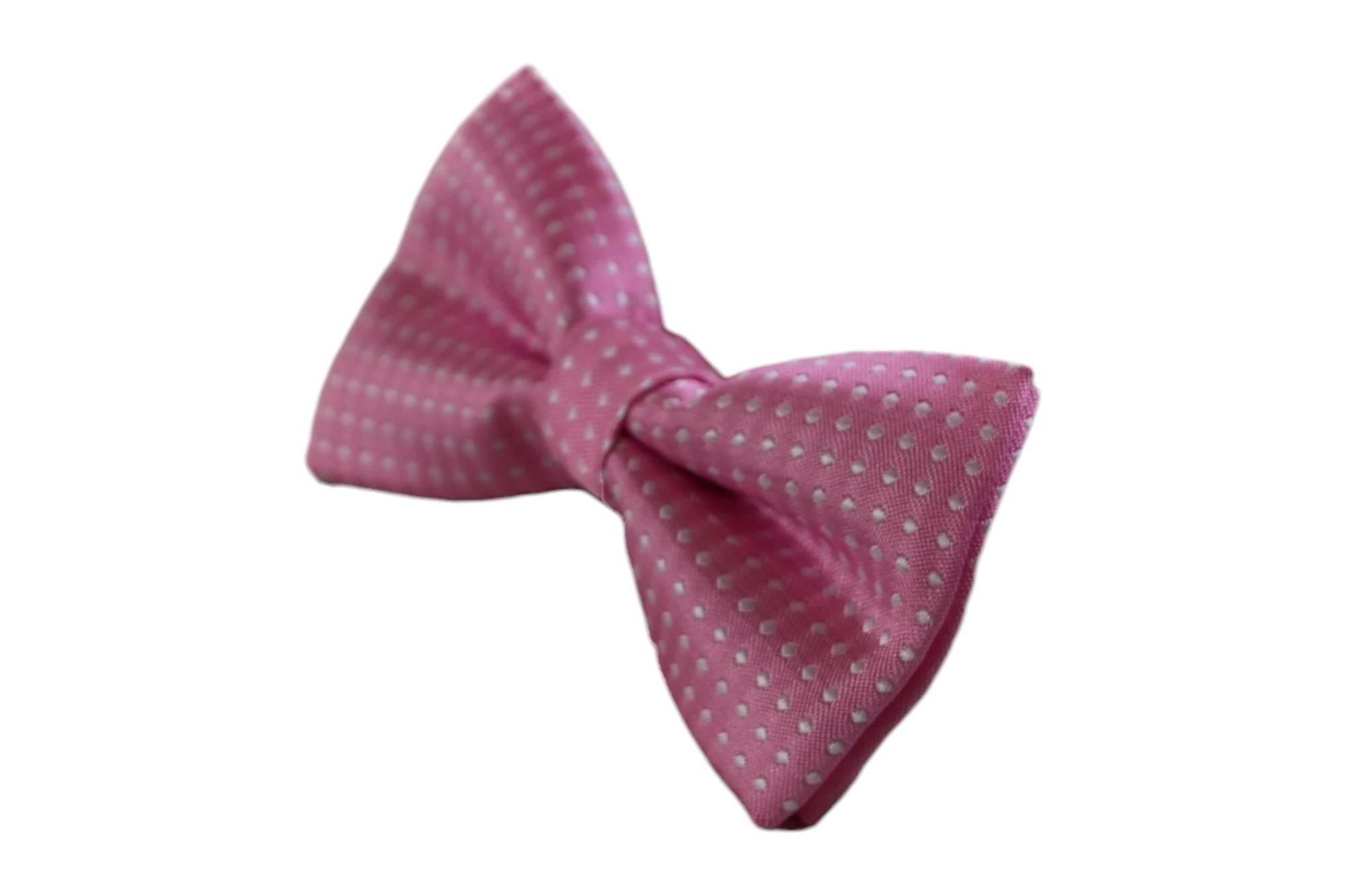 4 Zasel Boys Light Pink & White Polka Dot Pattern Bow Tie - Multi, 4 of 4