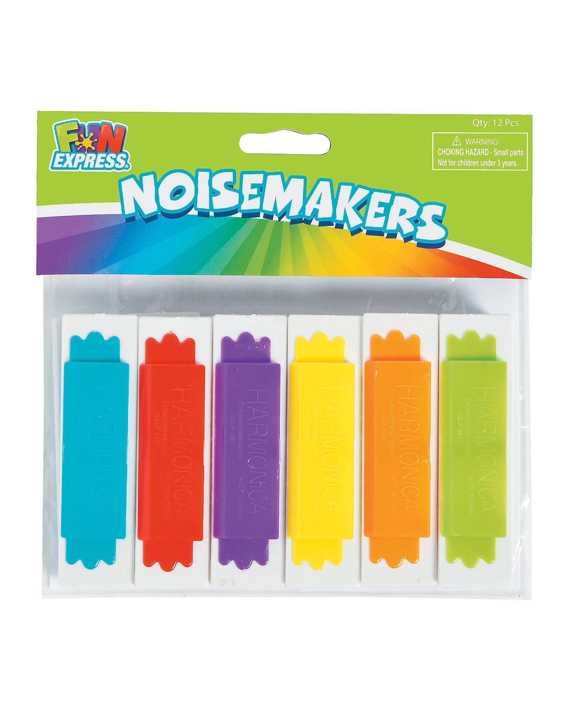 2 Partyrama Colourful Harmonicas Pack of 12, 2 of 2