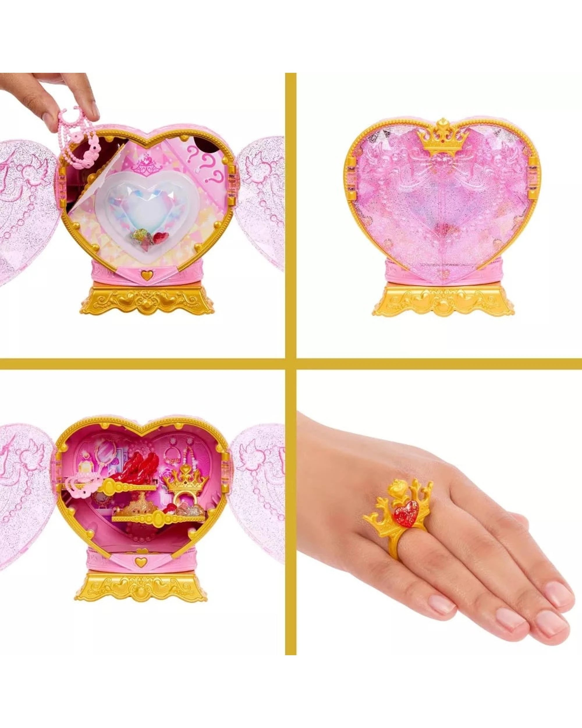 4 Disney Princess Jewel Reveal Belle Fashion Doll, 4 of 5