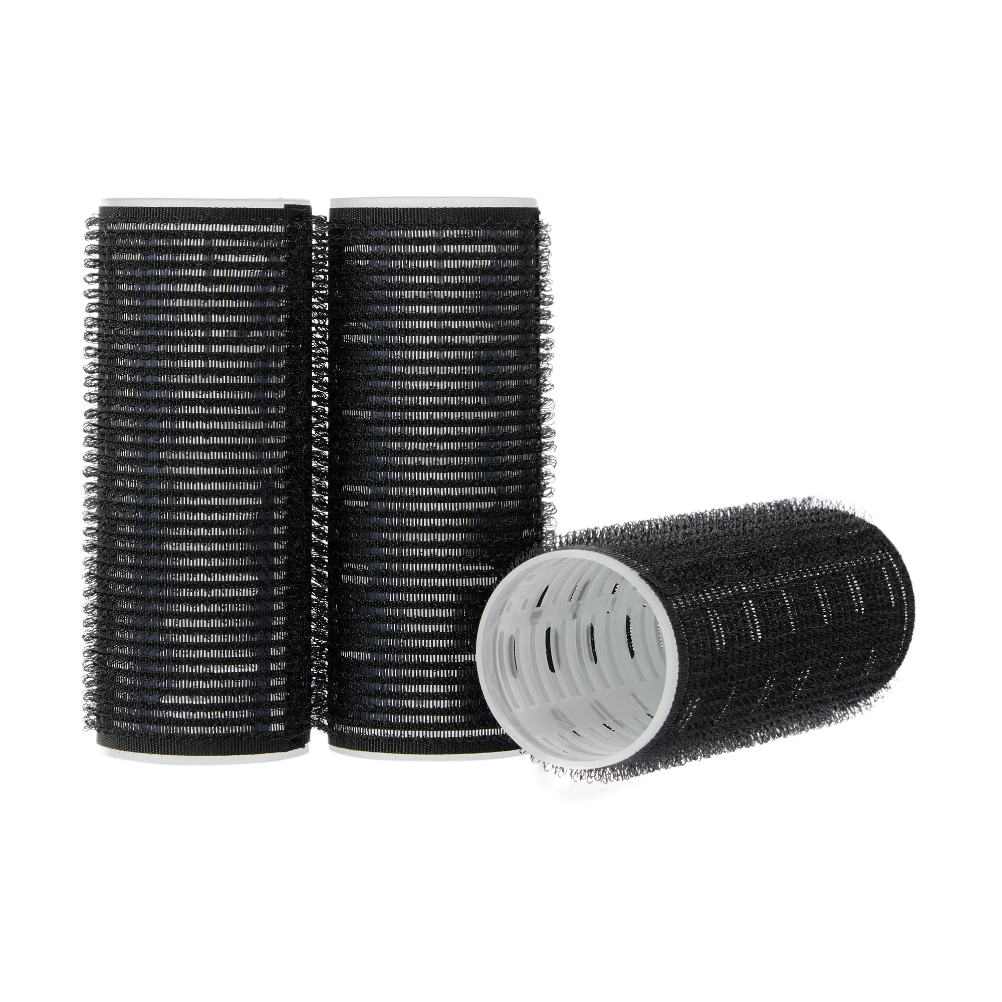 2 OXX Haircare 3 Pack Jumbo Hair Rollers - Black, 2 of 4
