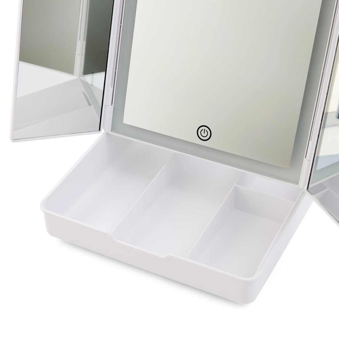 10 LED Tri-Fold Mirror, 10 of 10