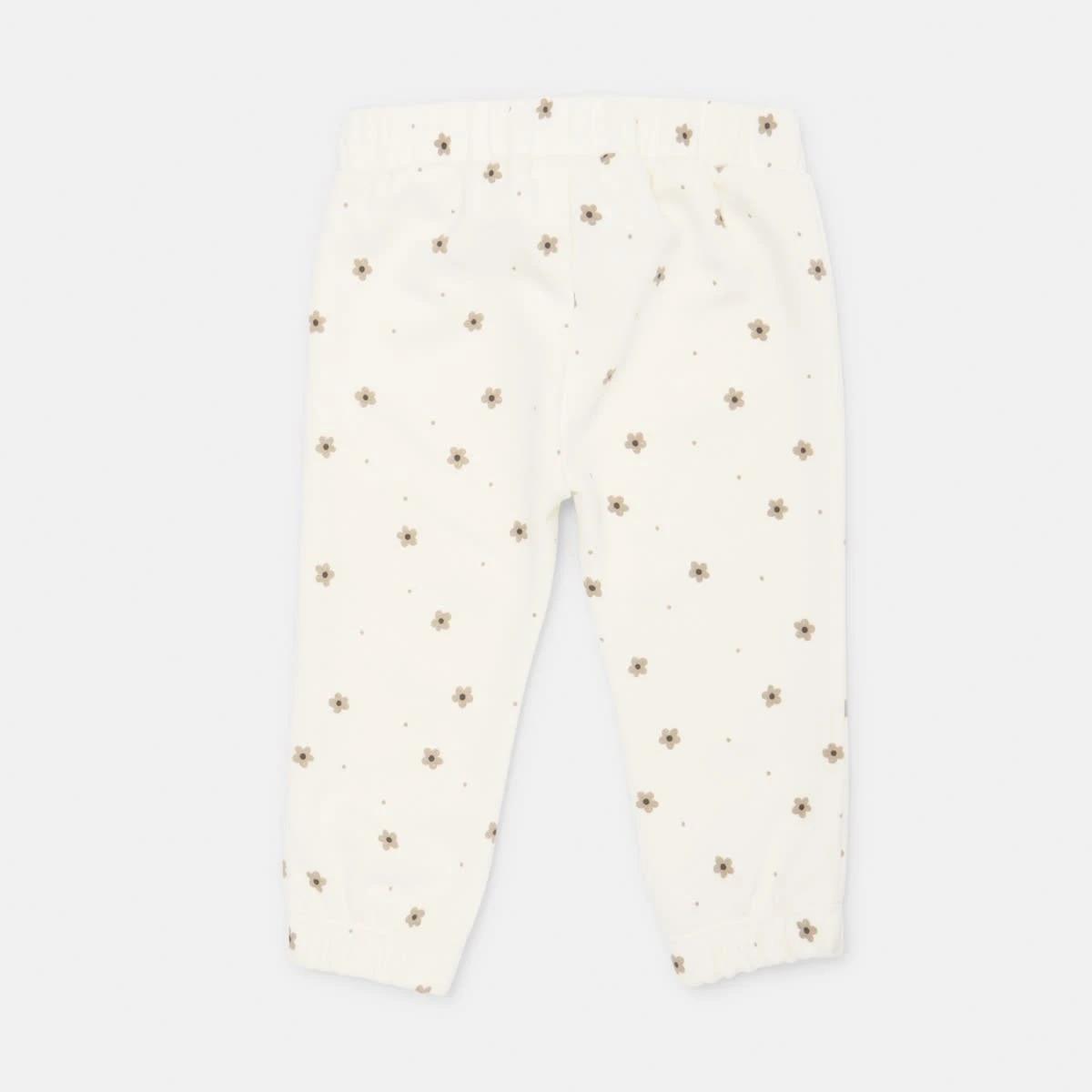 2 Relaxed Trackpants Wht Daisy, 2 of 3