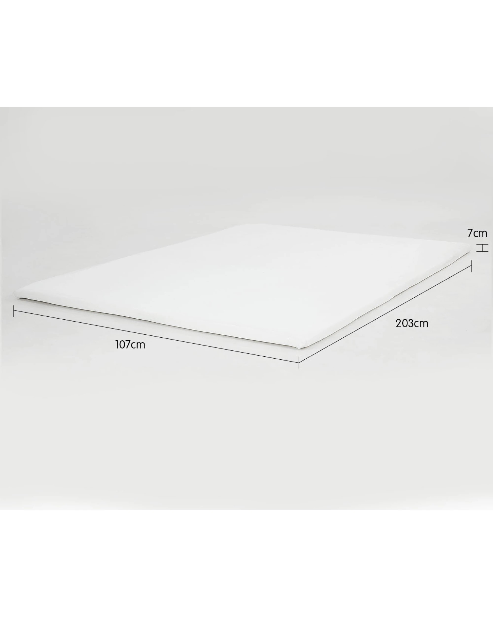 8 Laura Hill High Density Mattress Foam Topper 7cm - King Single, 8 of 8