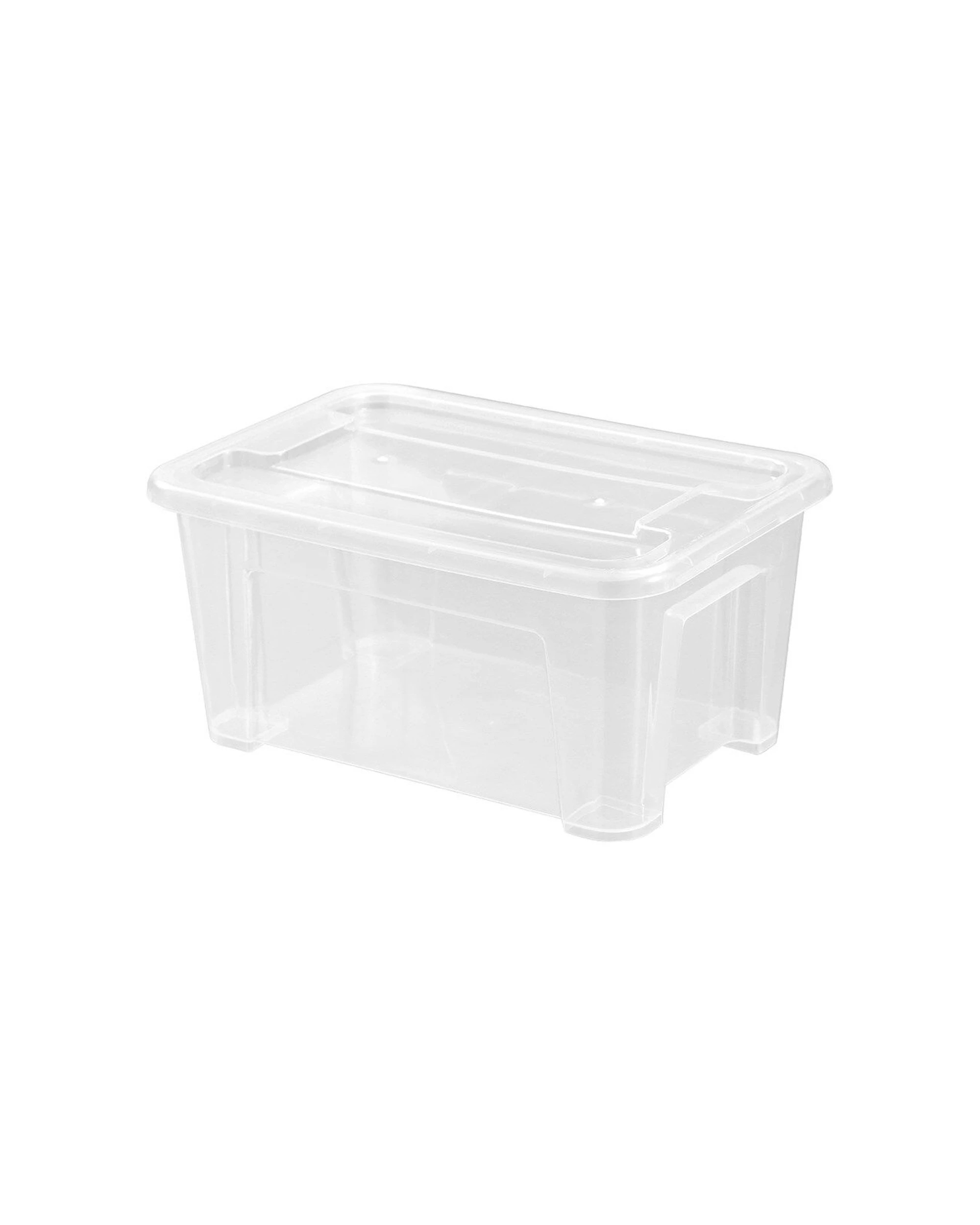 7 Boxsweden Nic-Nac Storage Container Essentials 5L Pack Of 4 Durable Material
 - plain, 7 of 7