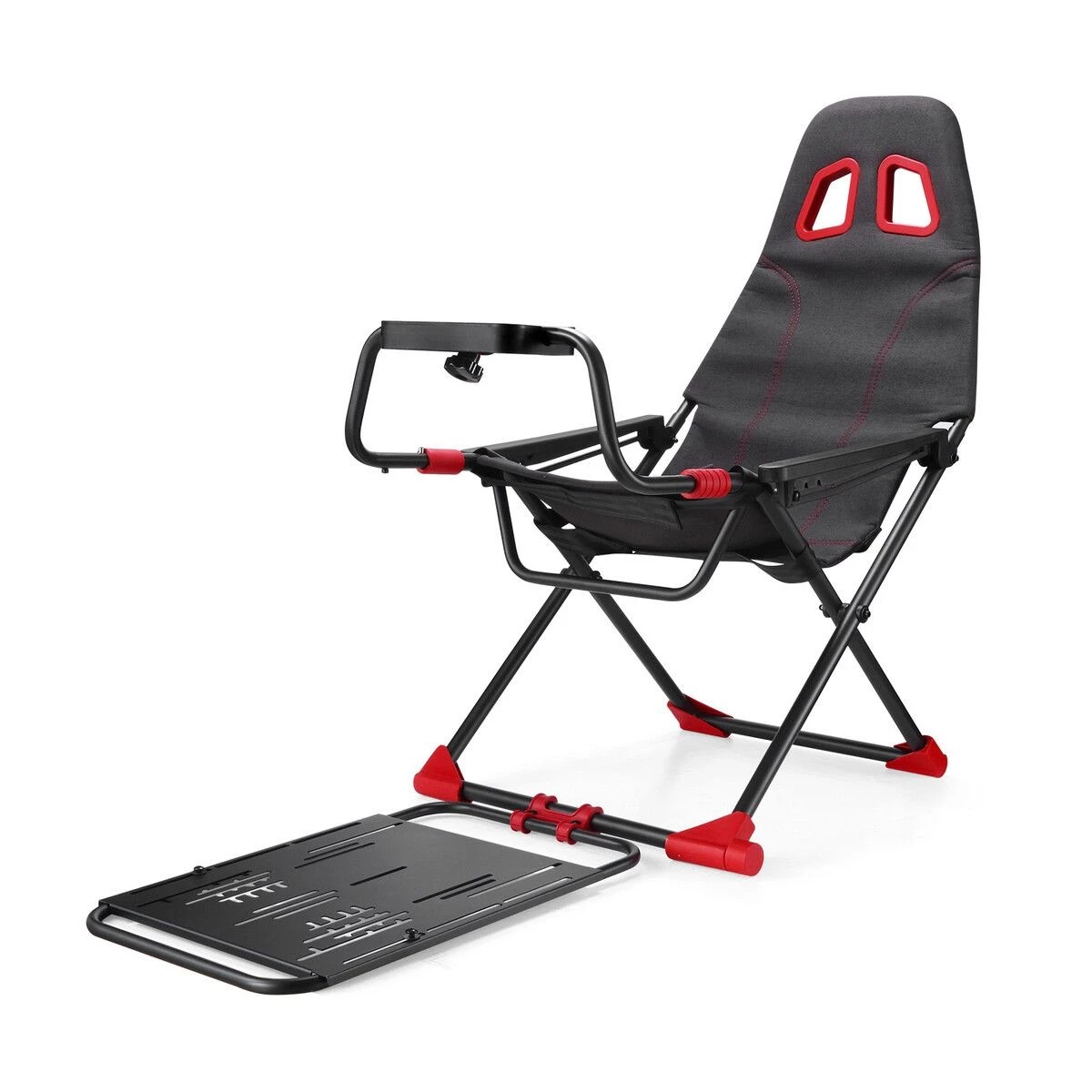 1 Ausway Racing Simulator Wheel Stand Steering Gaming Seat Chair for Logitech G29 GPRO, 1 of 1