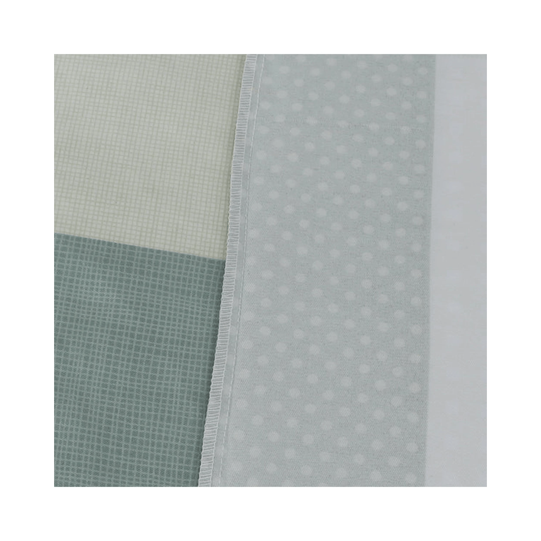 4 Amsons Premium Microfiber Double Quilt Cover Set - Sage Check
 - Double Bed
 - blue, 4 of 5