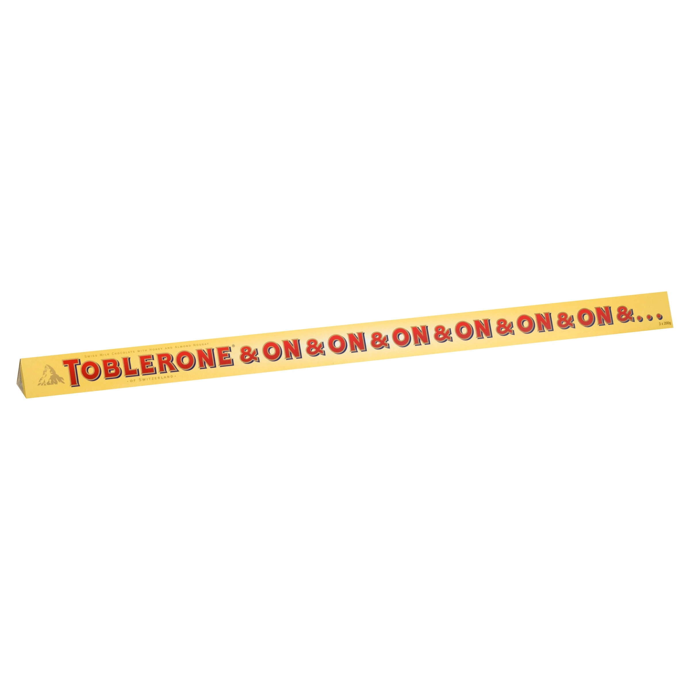 1 Toblerone On & On 600g, 1 of 3