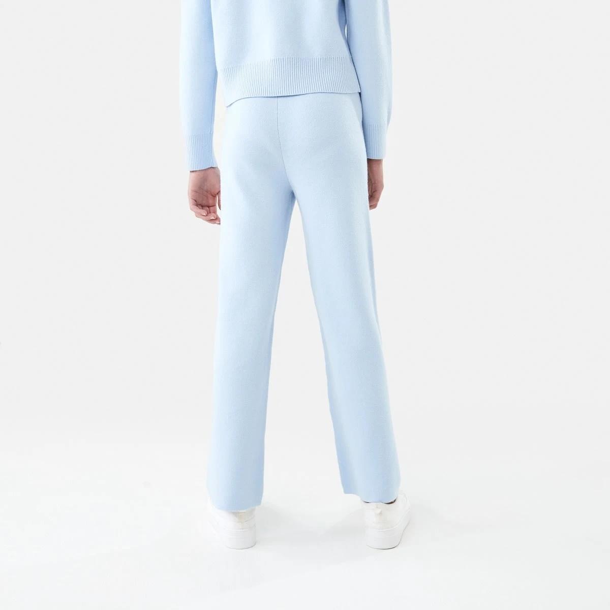 2 Bonded Knit Pants Doll Blue, 2 of 7