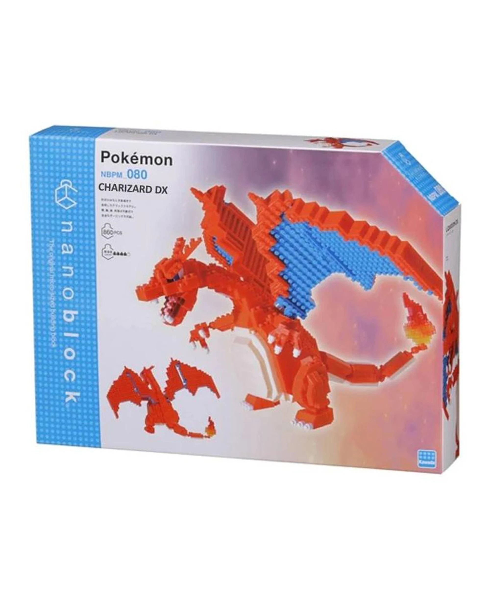 5 Nanoblock Pokemon DX Charizard, 5 of 5