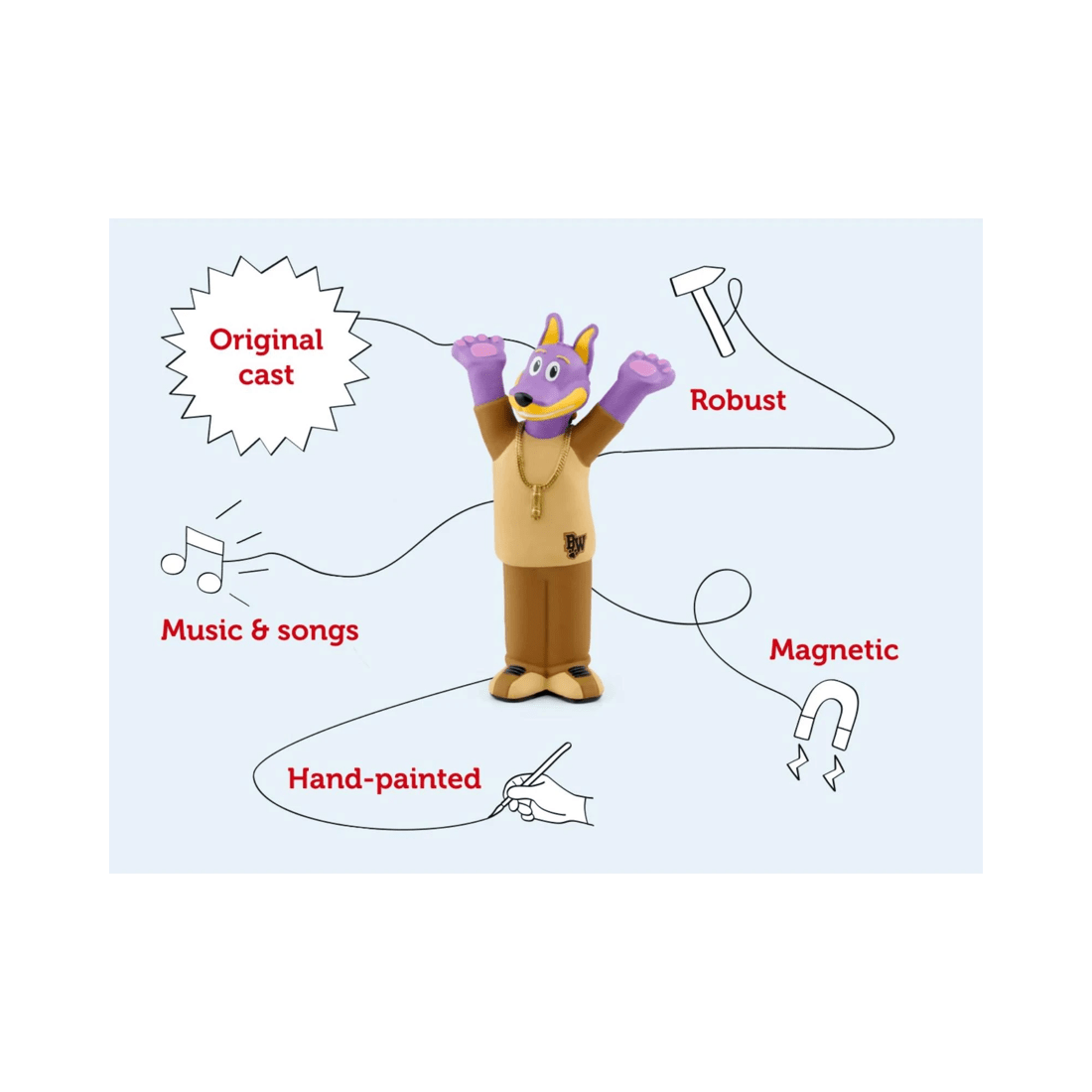 3 Tonies - Doggyland Tonie Audio Character - Multi, 3 of 6