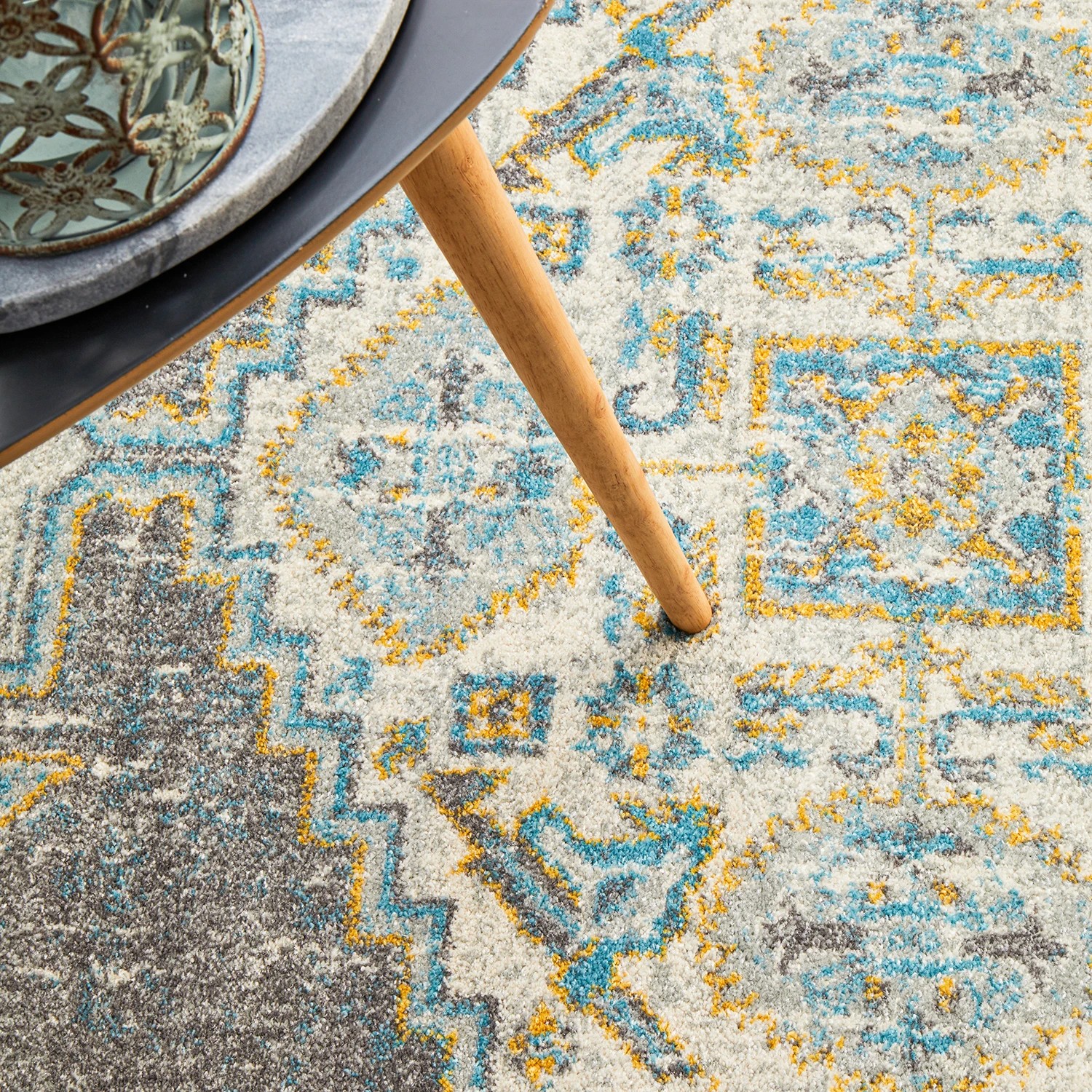 8 Common Ground Rugs Era 944 400x300cm - Extra Extra Large Pet Friendly Floor Rug - Grey, 8 of 8