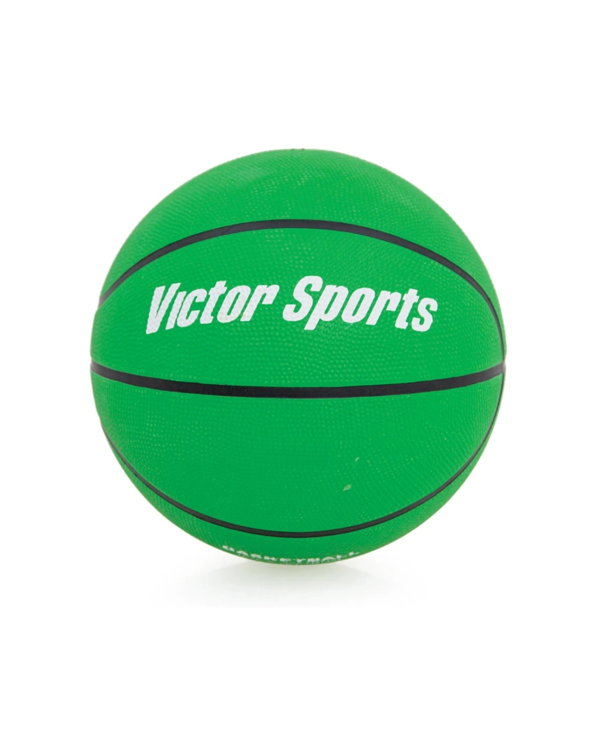 1 Victor Sports Heavy Duty Durable Rubber Basketball Size 6 - Green, 1 of 2