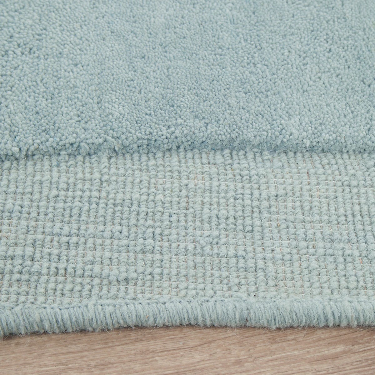 4 Common Ground Rugs Calista 165x115cm - Small Shaped Hand Tufted Wool Rug - Silver, 4 of 7