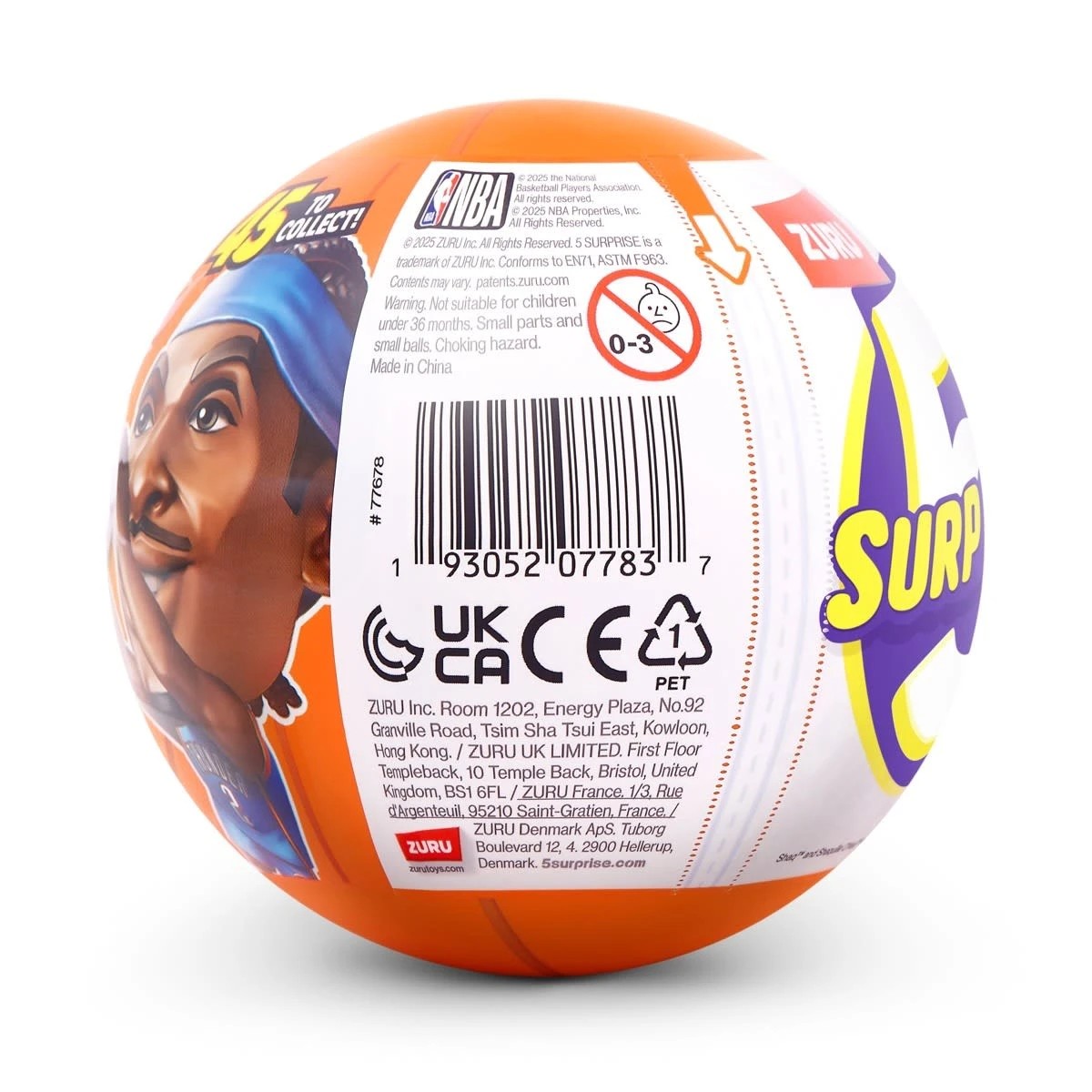 6 Zuru 5 Surprise NBA Ballers Series 2 - Assorted, 6 of 7