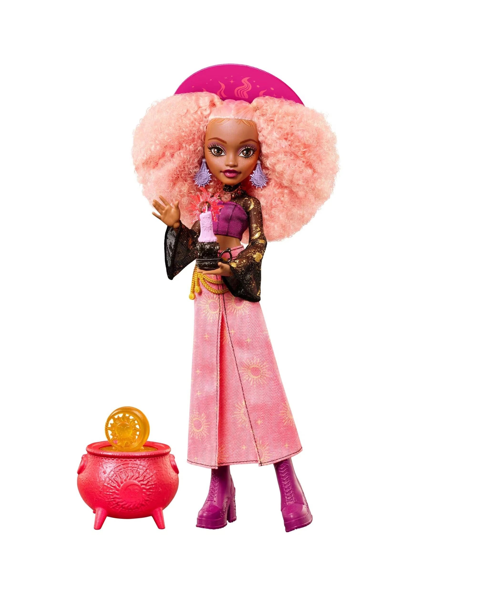 2 Monster High Moonspell Magic Rae Lumina Sun Witch Fashion Doll, 2 of 5