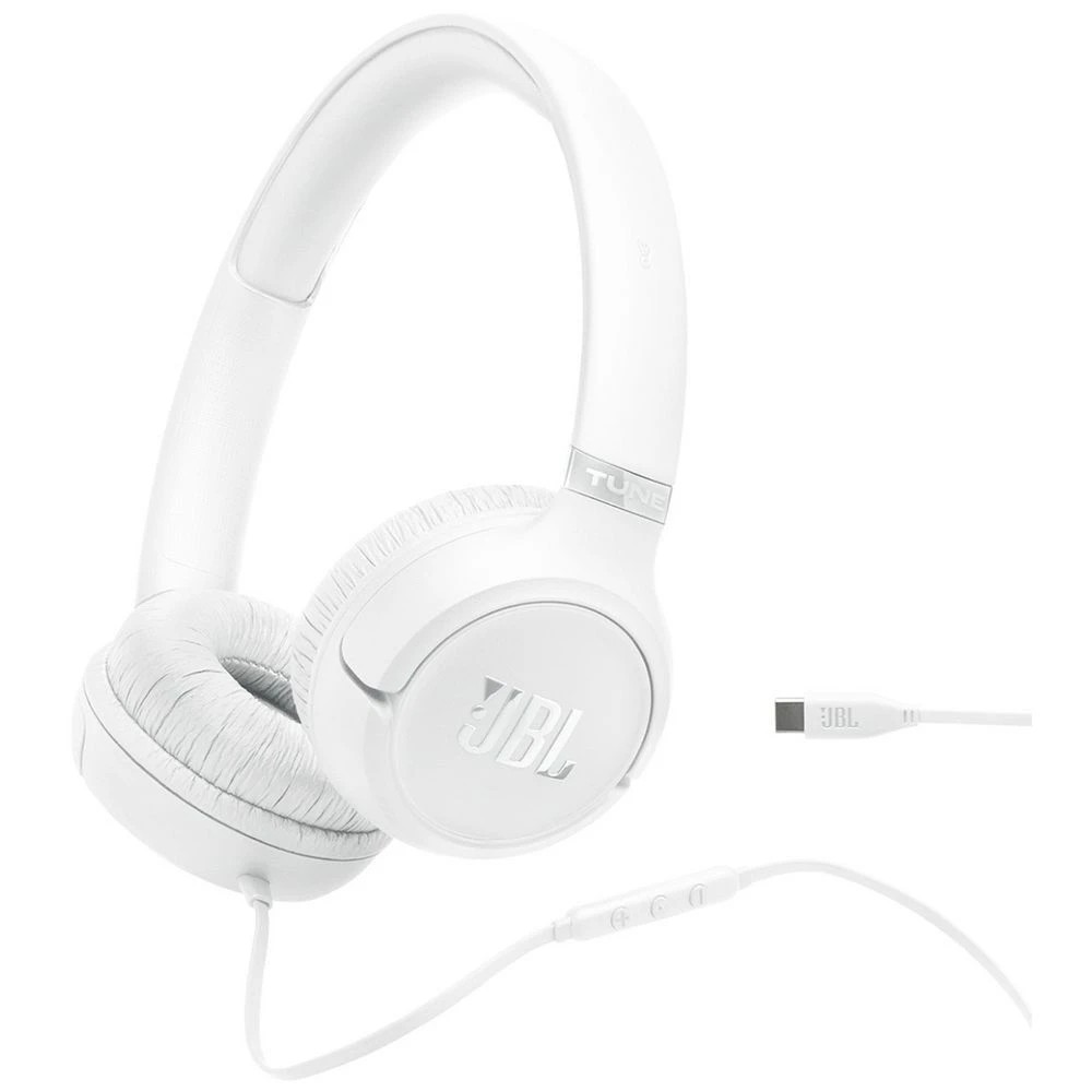 1 JBL Tune 530 USB-C Headphones White, 1 of 4