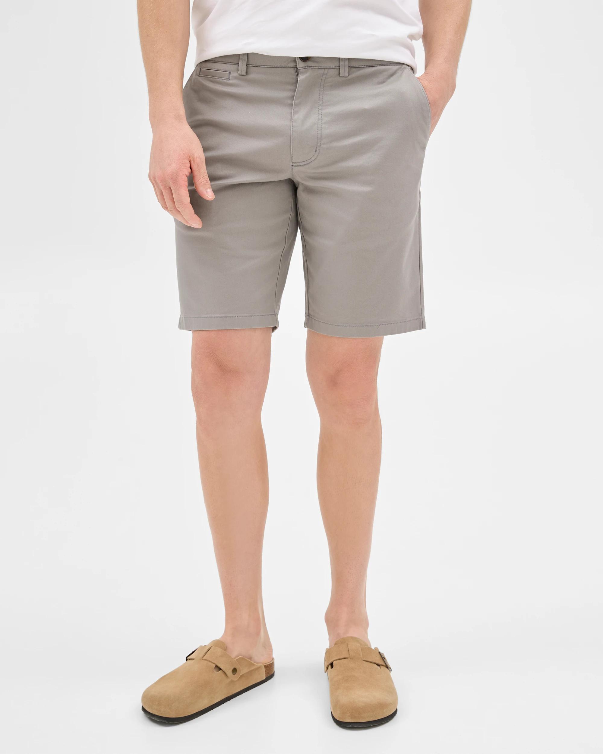2 Target Australian Cotton Regular Stretch Chino Shorts STORM GREY, 2 of 7