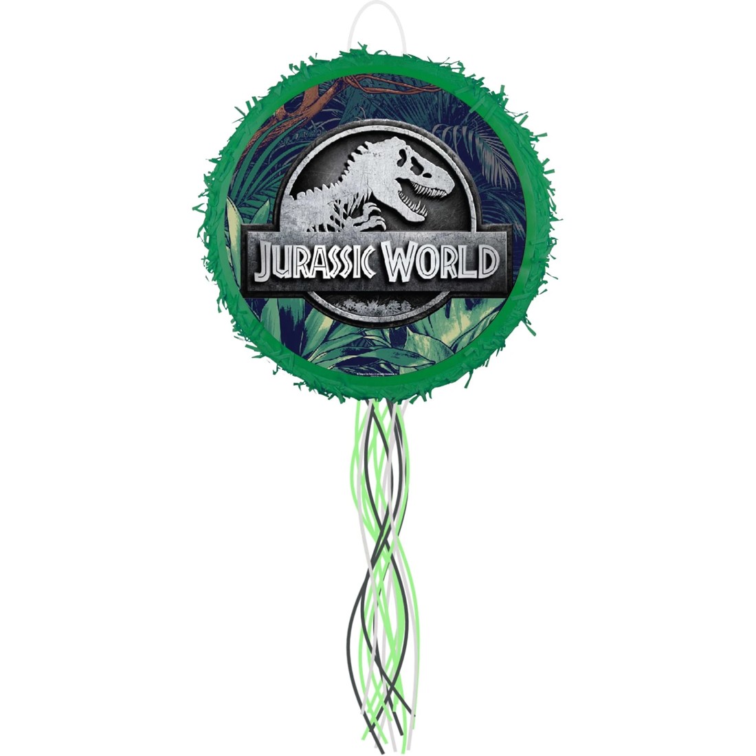 1 Amscan Jurassic Into the Wild Pull String Pinata, 1 of 1