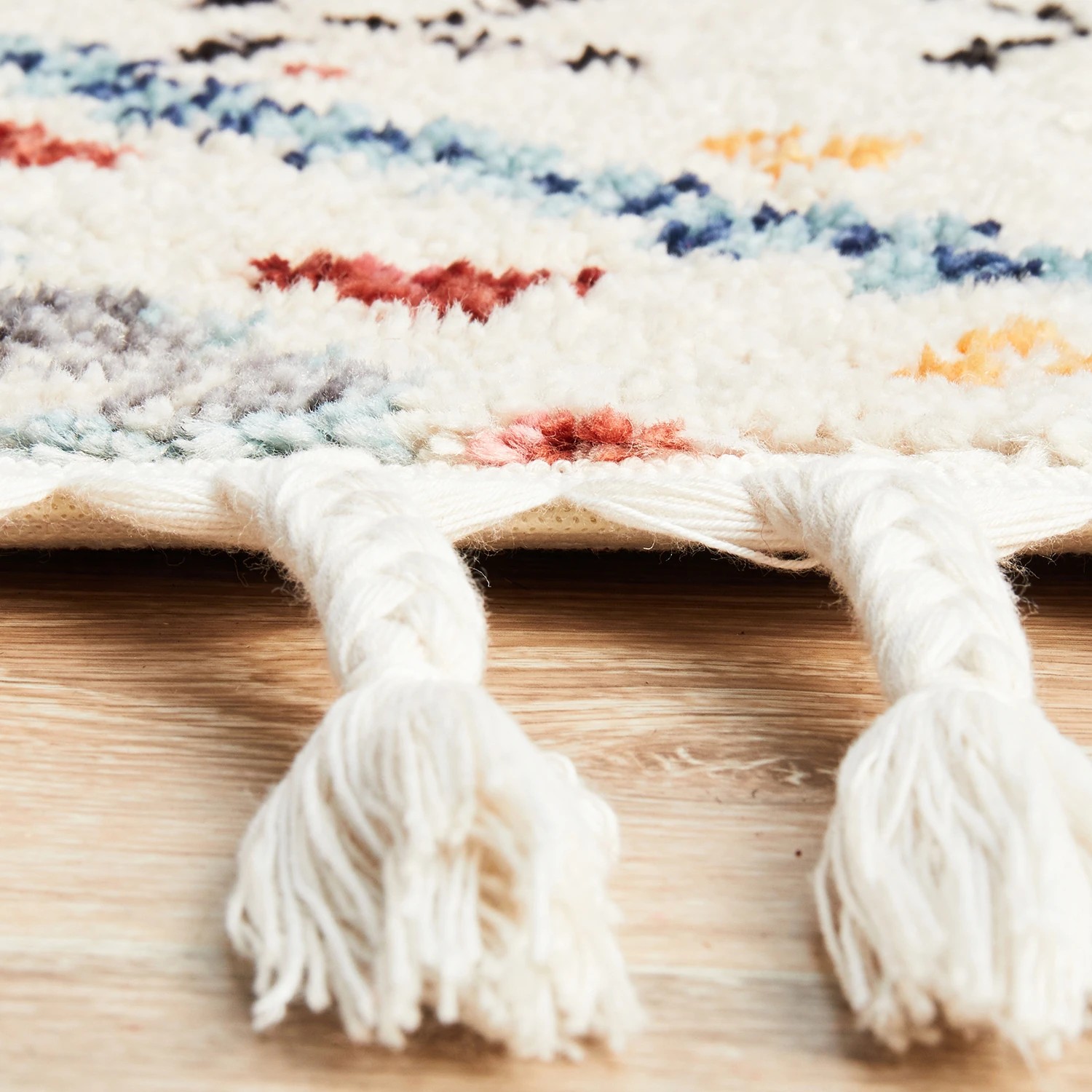 7 Common Ground Rugs Medina 111 340x240cm - Extra Large Power Loomed Pet Friendly Floor Rug - Natural, 7 of 9