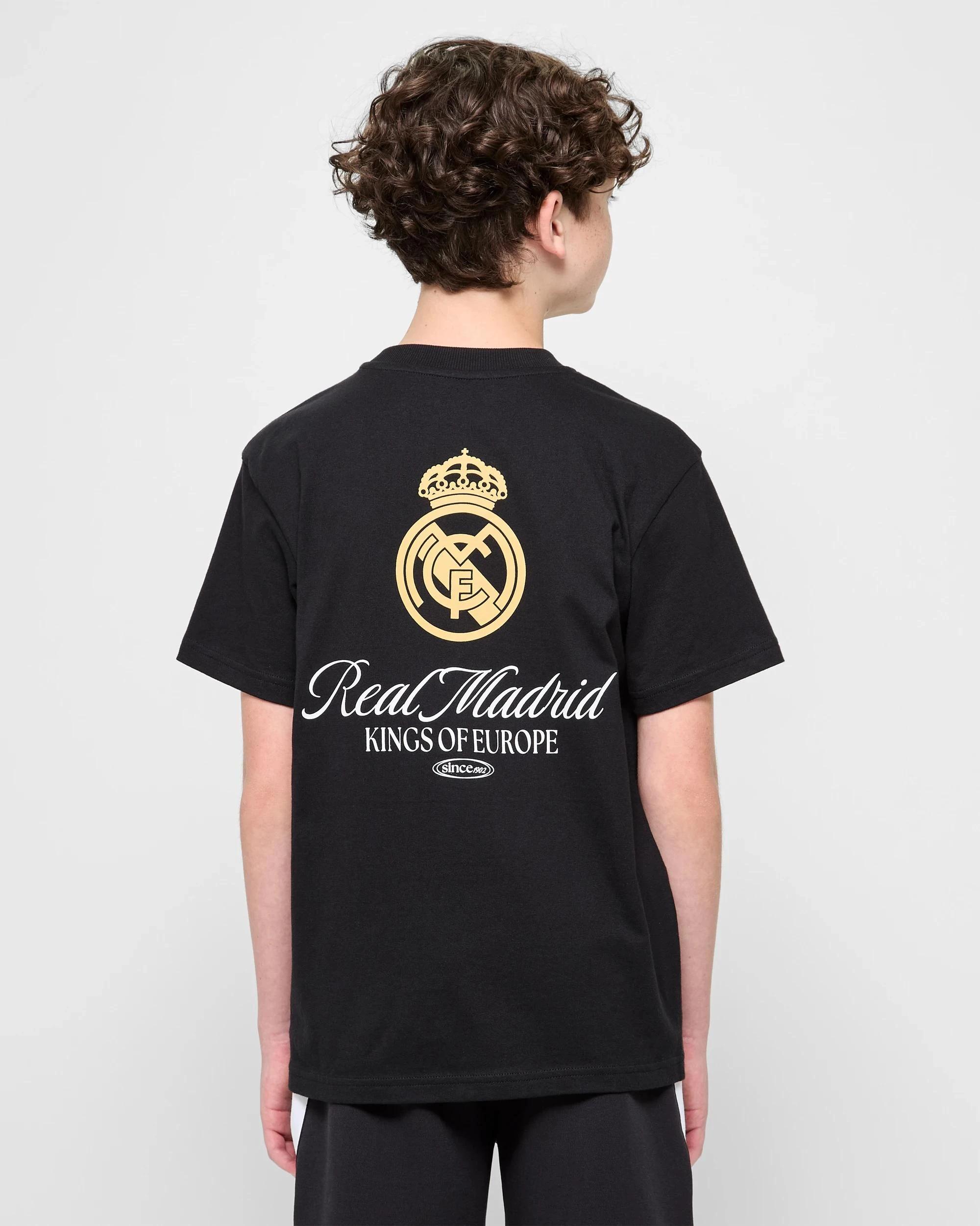 3 UEFA Champions League Real Madrid T-Shirt BLACK, 3 of 5