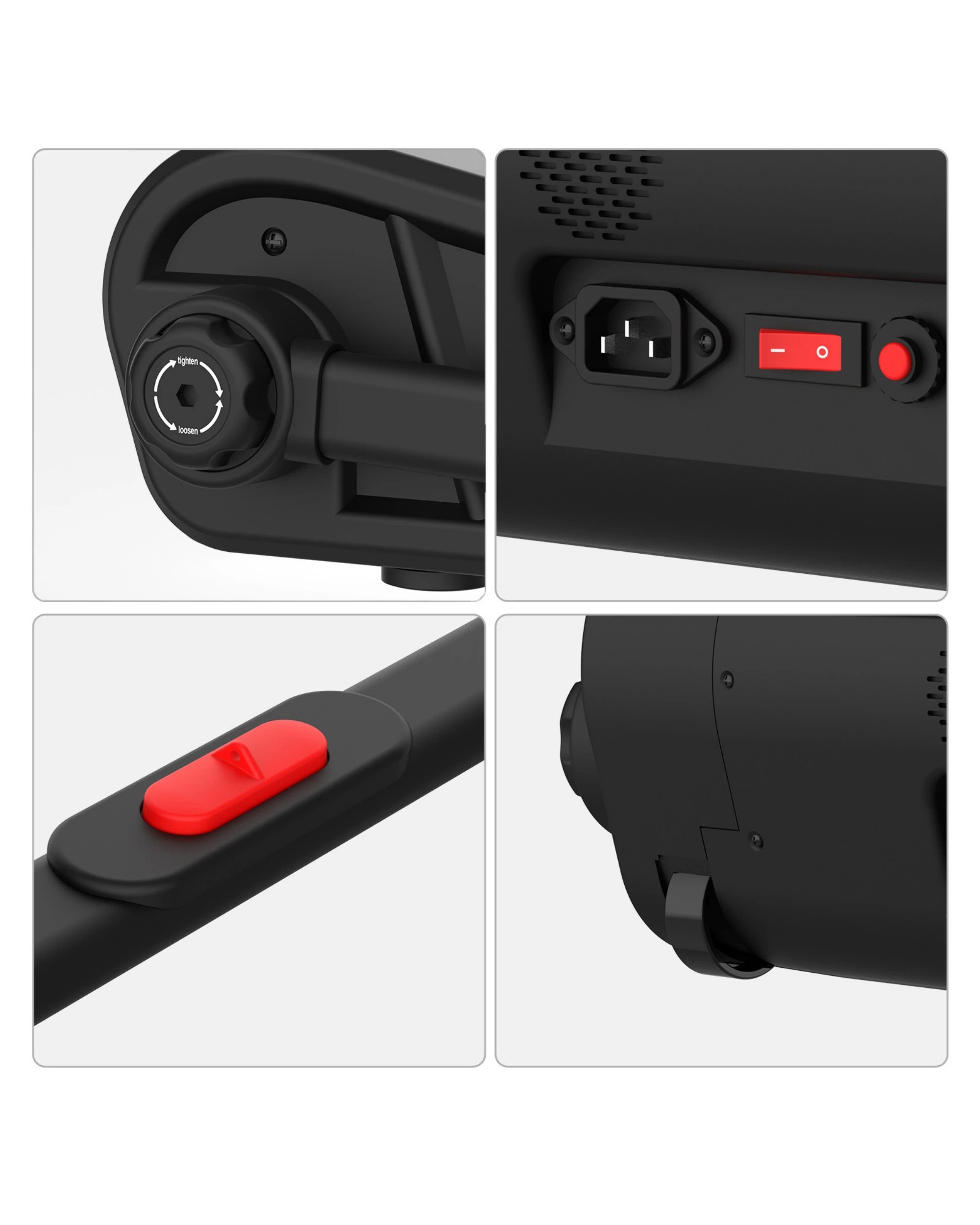 5 Advwin Incline Treadmill Under Desk Walking Pad Black - Black, 5 of 6