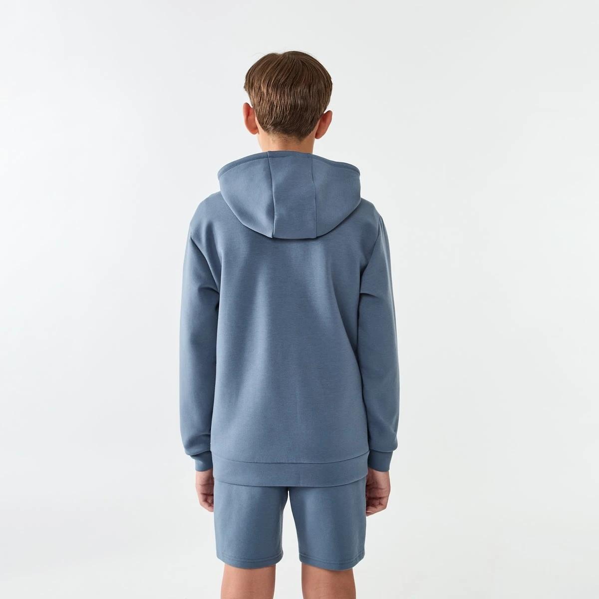3 Active Kids Zip Through Hoodie Vintg Blue, 3 of 10