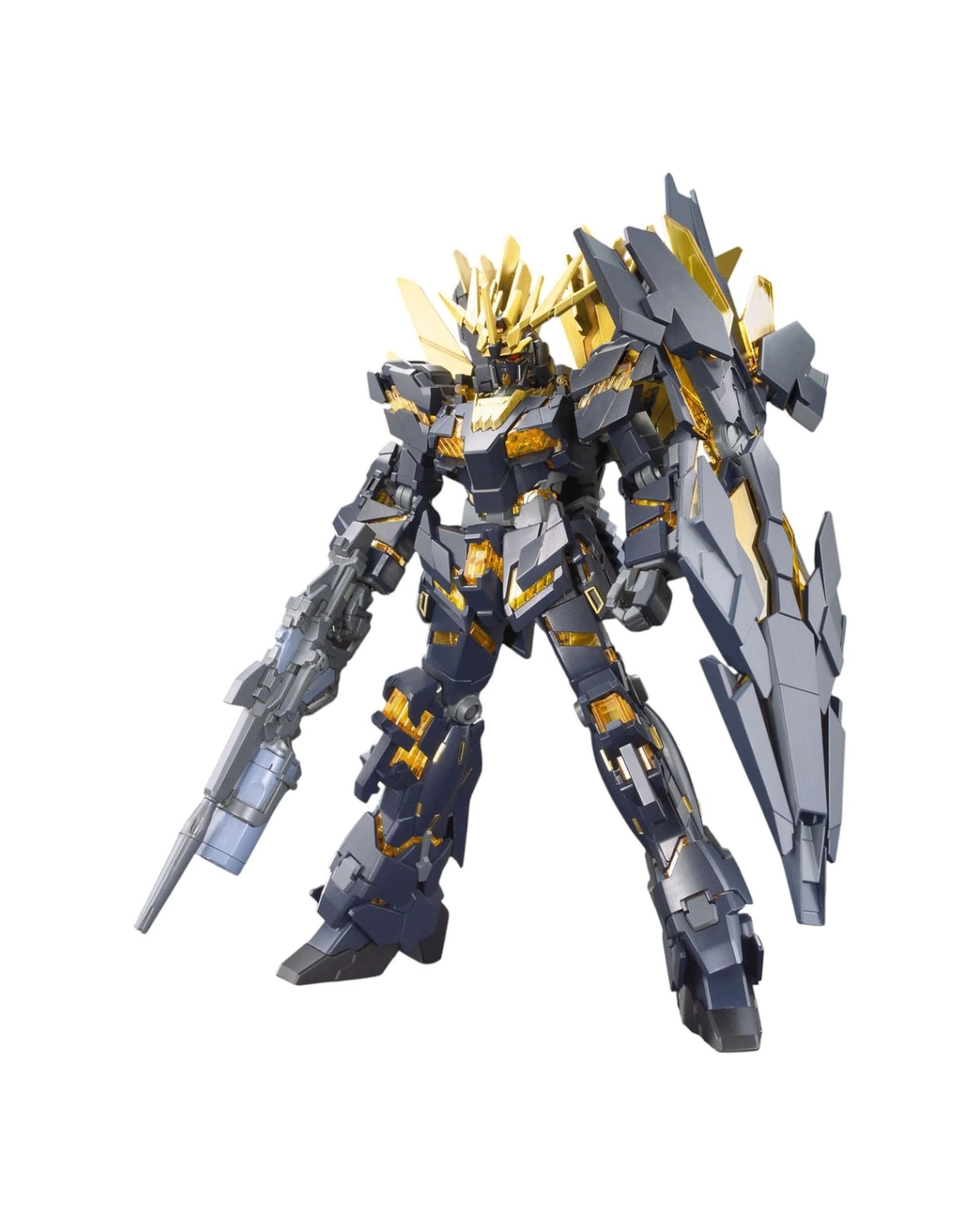 2 Bandai Gundam HGUC RX-0- N -  Unicorn Gundam 02 Banshee Norn - Destroy Mode -  1/144 Model Kit, 2 of 4
