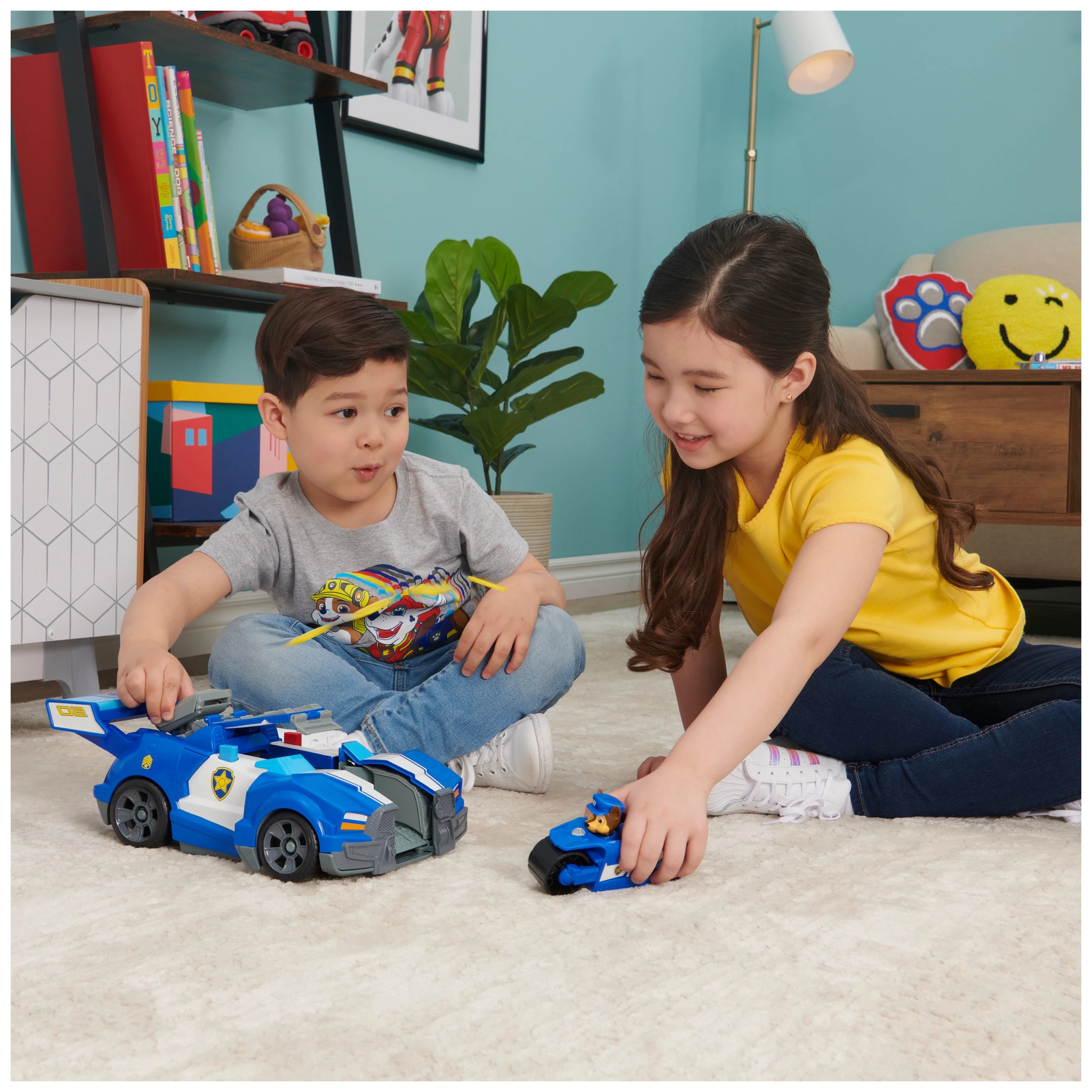 4 PAW Patrol Chase Transforming Vehicle - Multi, 4 of 10