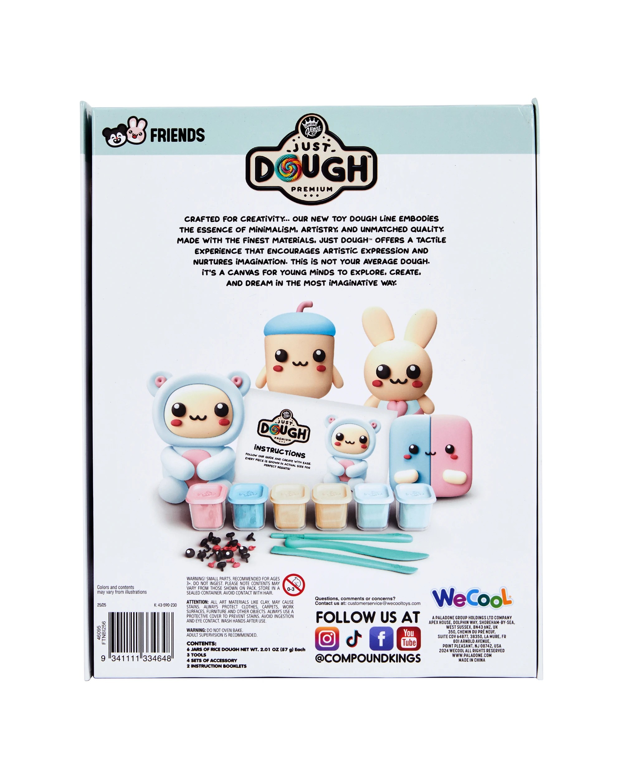 4 Just Dough Bear Character Pack, 4 of 4