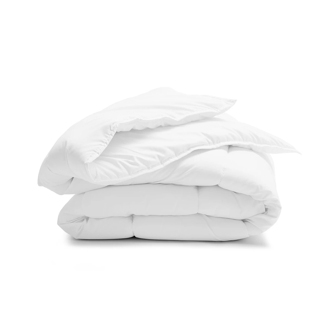 3 High Warmth Soft Comfort Quilt - Double Bed, White, 3 of 6