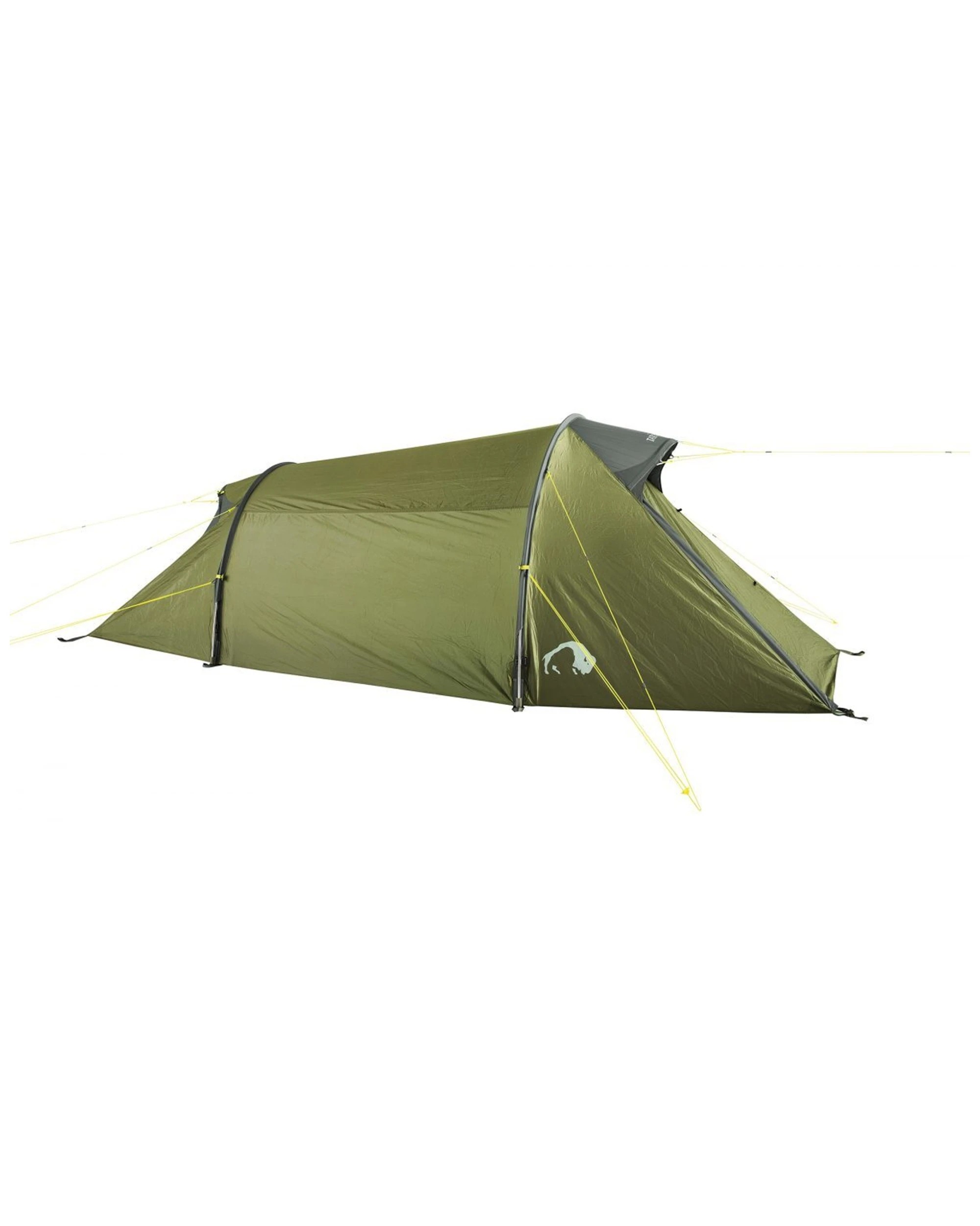 1 Tatonka Narvik 2 Person Tunnel Tent Waterproof Sealed Seams - Green, 1 of 5