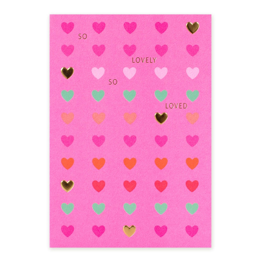 2 Hallmark Card - Neon Hearts, 2 of 3