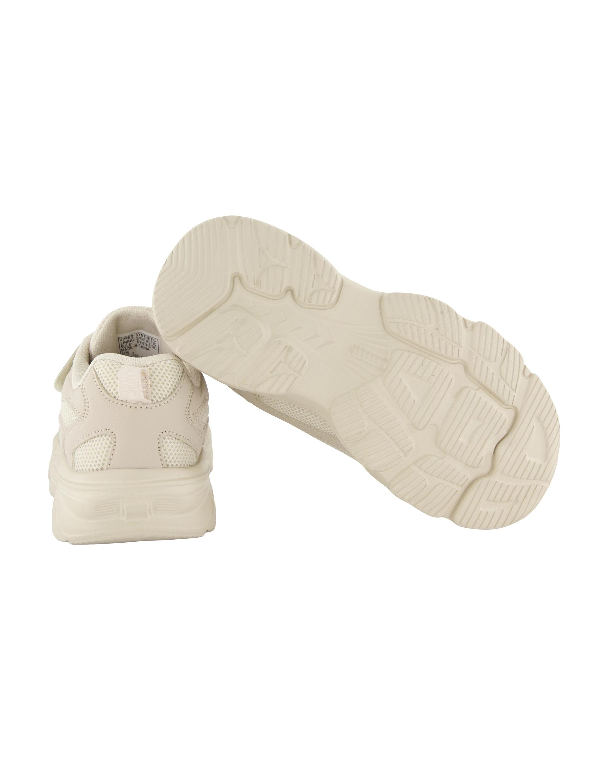 5 Senior Mesh Sneakers Cream, 5 of 5