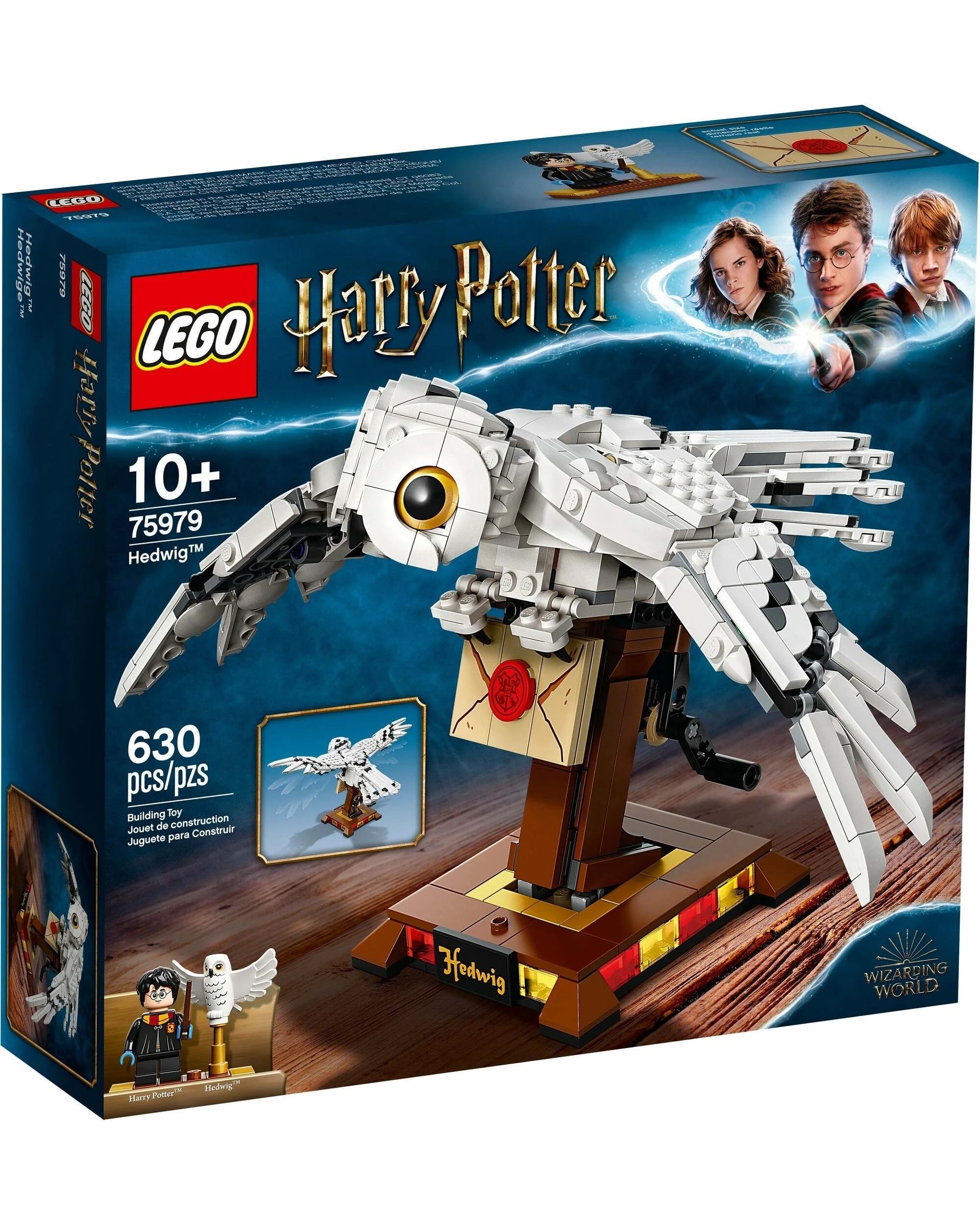 1 LEGO 75979 Hedwig Owl with Moving Wings, 1 of 5