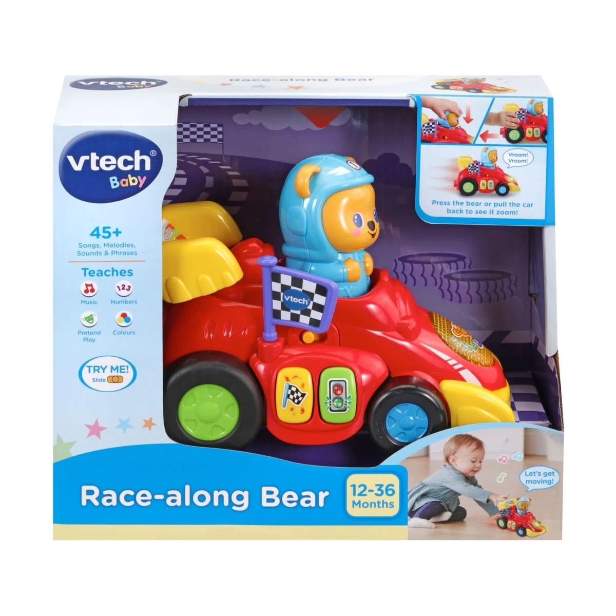 1 VTech Race-Along Bear, 1 of 3