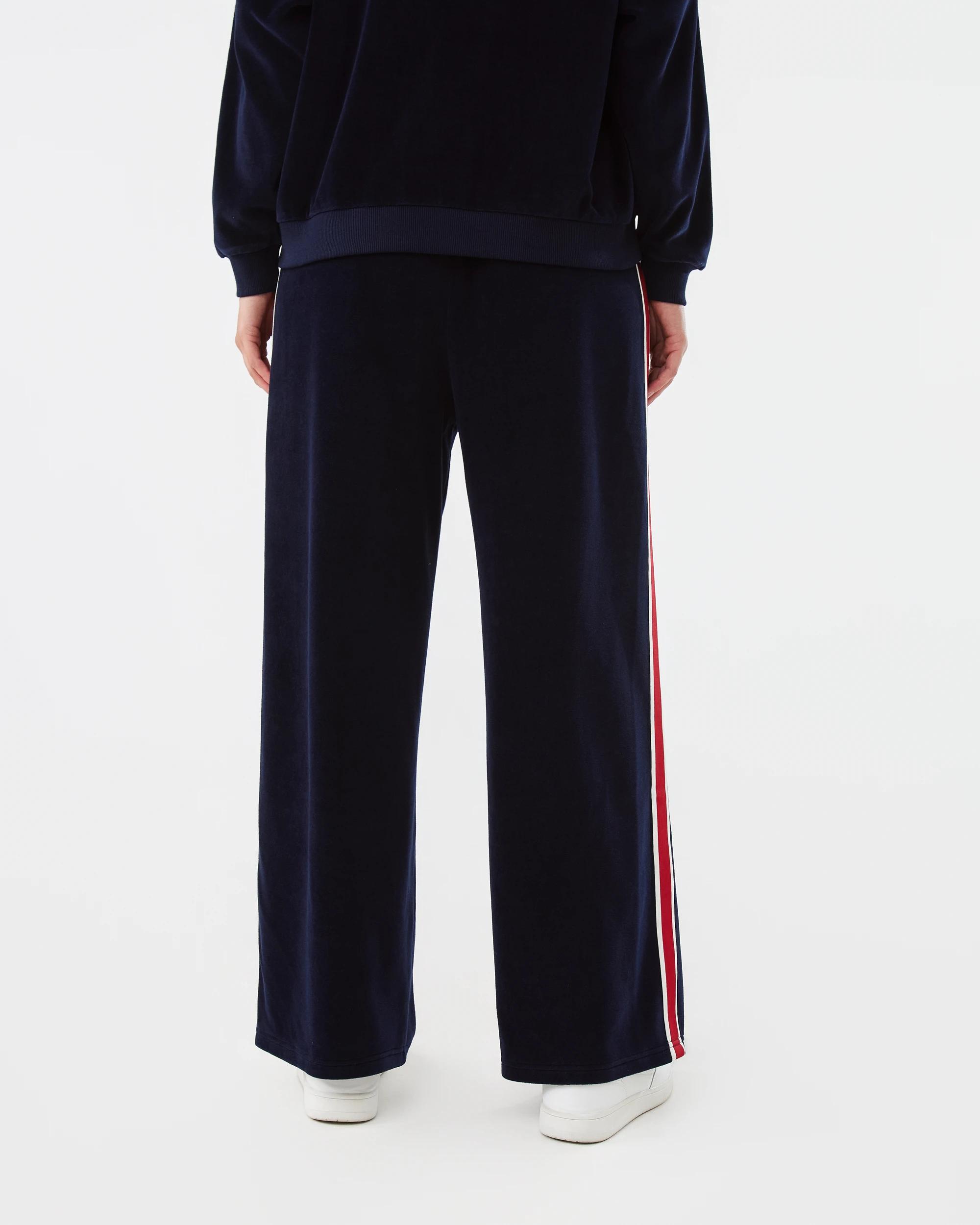 3 Velvet Trackpants Navy Blaze, 3 of 7