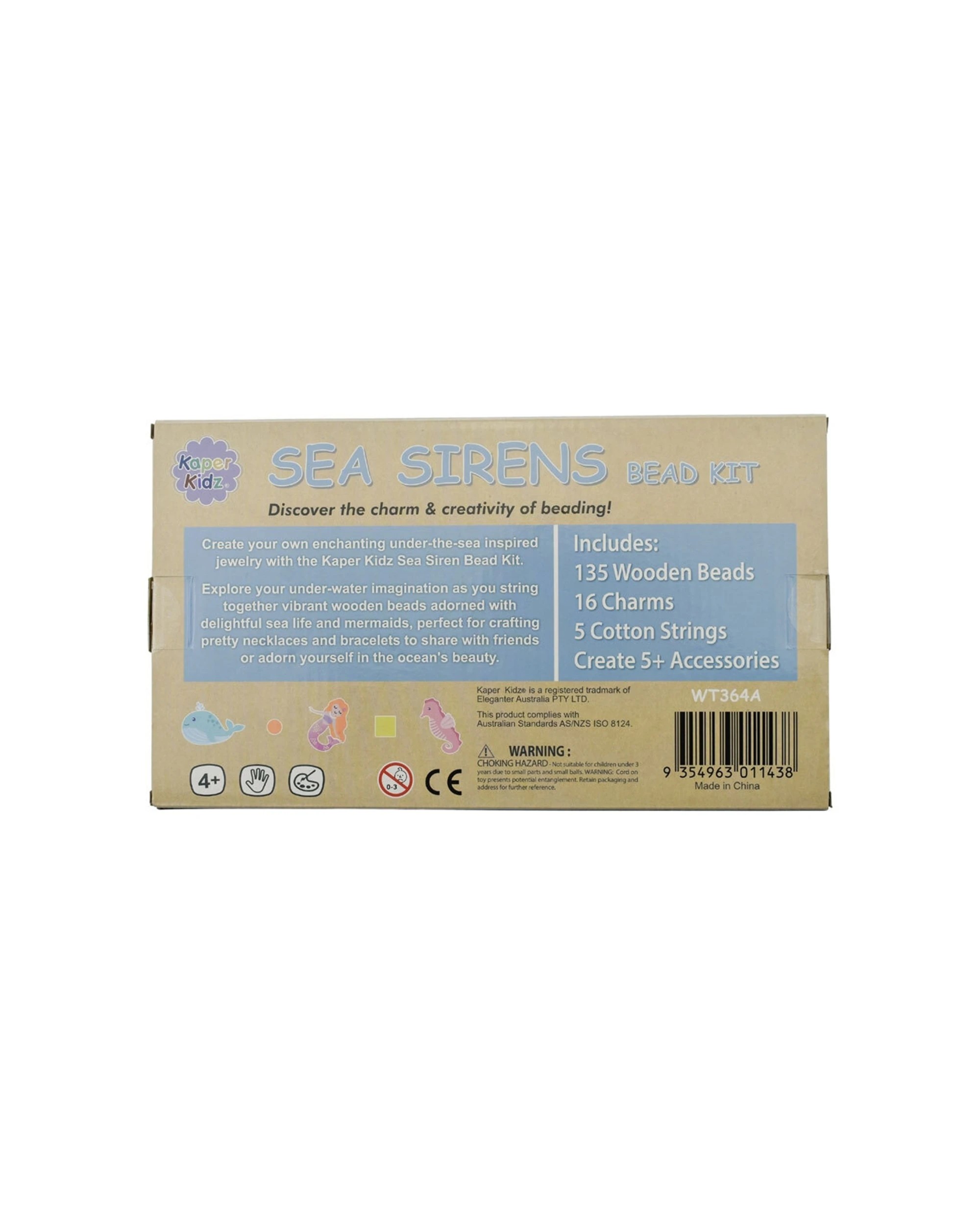 5 Kaper Kidz Sea Sirens Bead Kit And Rose Garden Bead Kit Kids Toy Set - Multi, 5 of 7