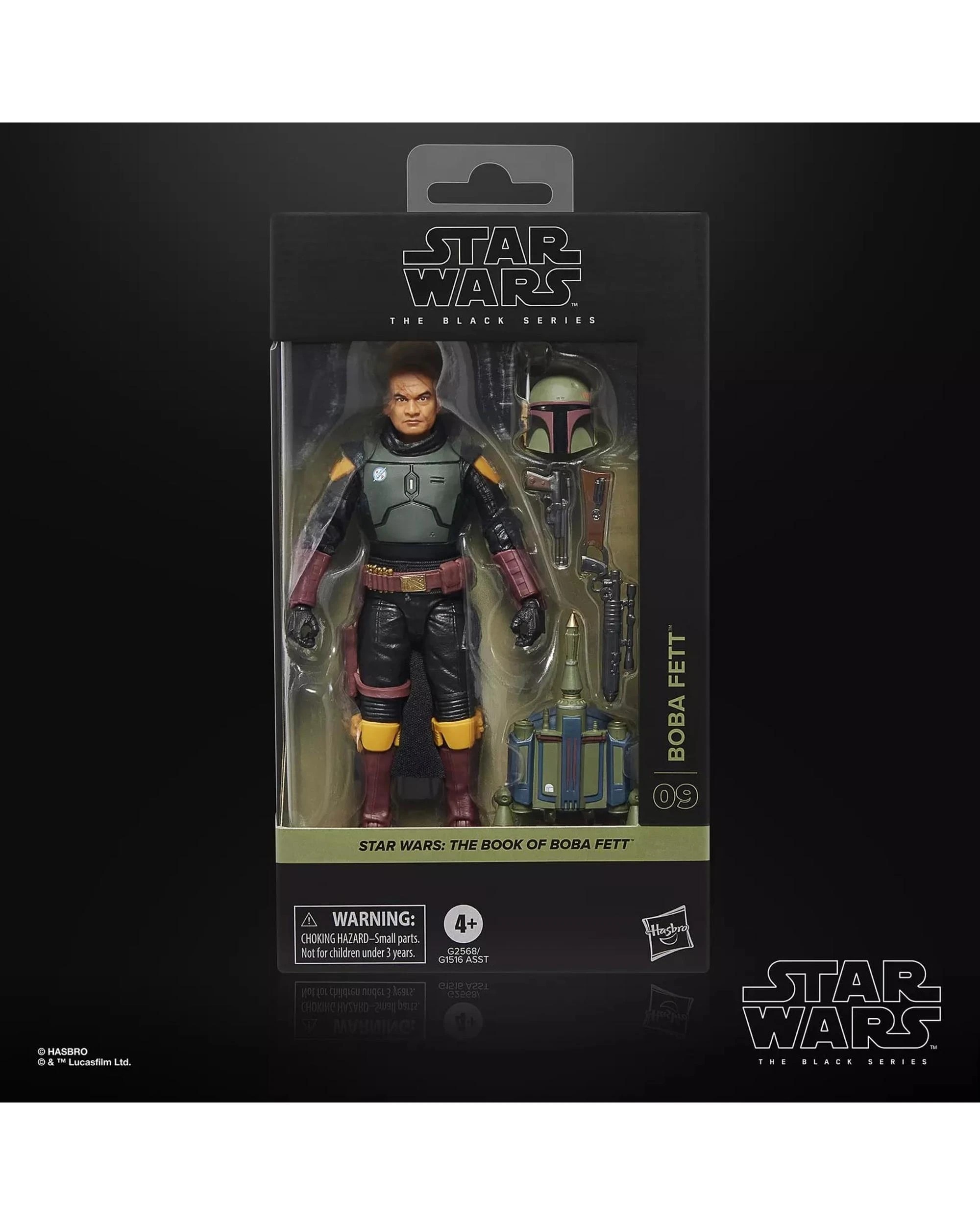 9 Star Wars: The Black Series Book of Boba Fett Boba Fett Action Figure, 9 of 10