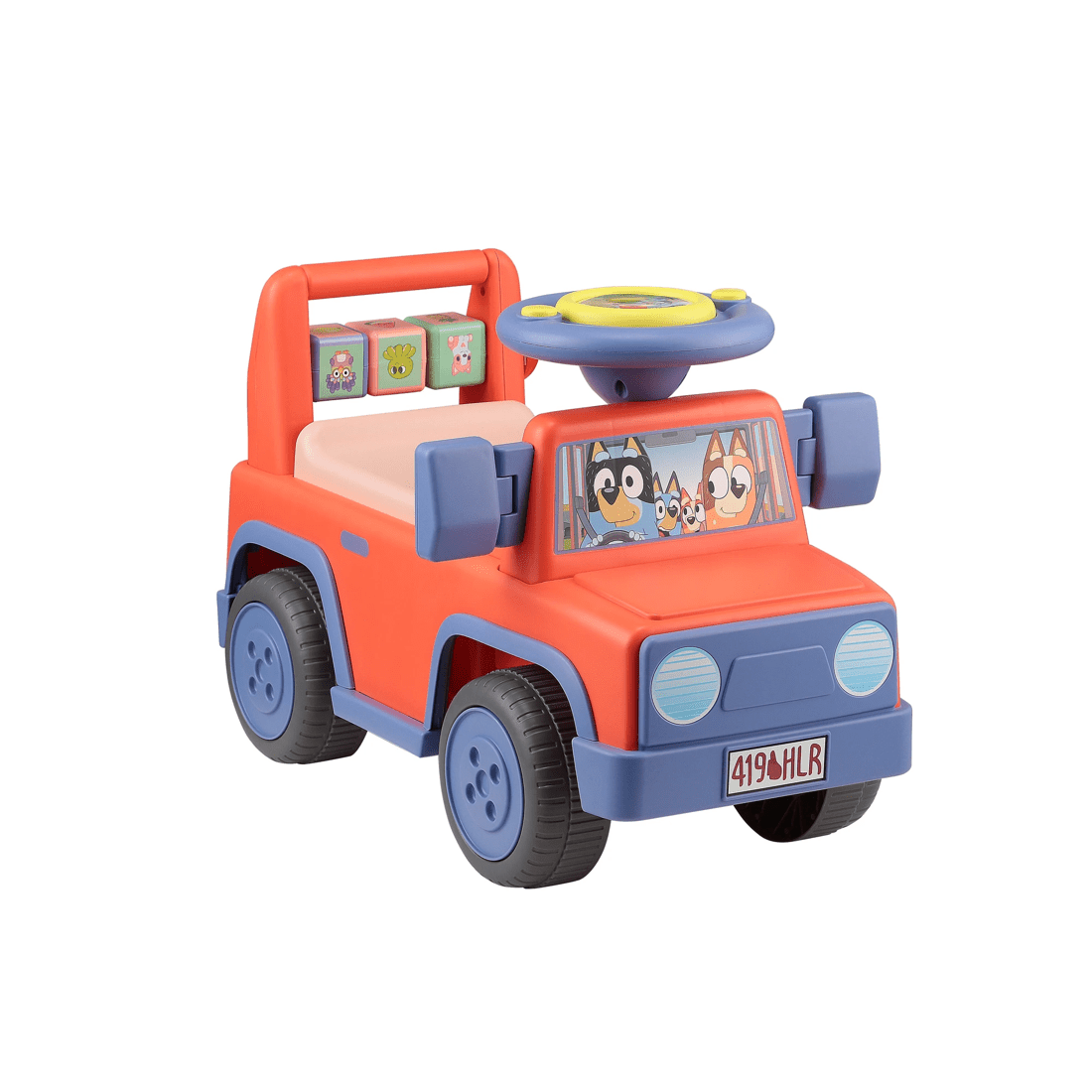 8 Bluey Foot-to-floor Ride-on Toy
 - Red, 8 of 9