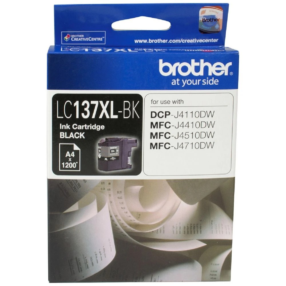 1 Brother LC 137XL Ink Cartridge Black, 1 of 2