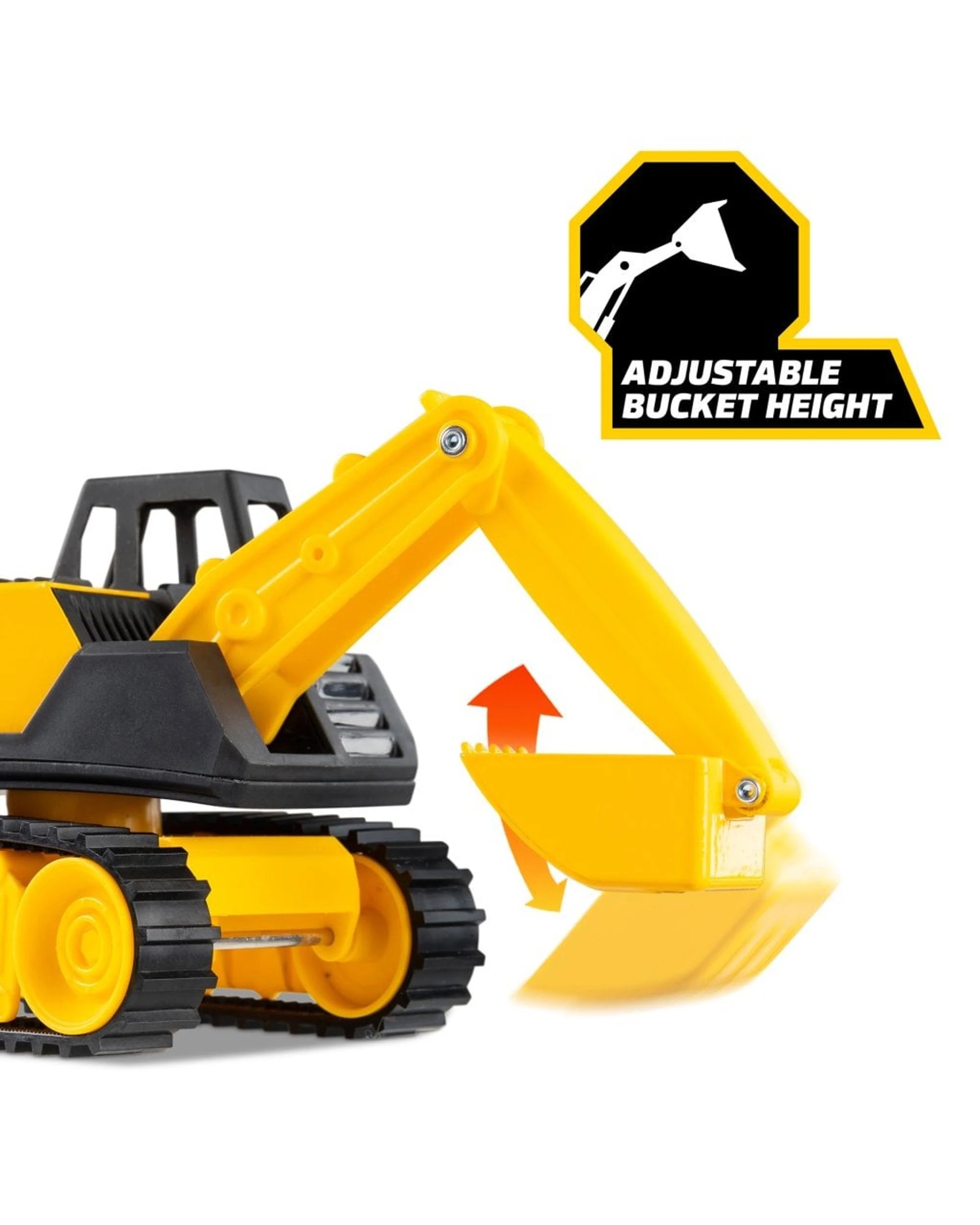 4 Tonka Steel Classics Excavator 1:32 Scale Vehicle, 4 of 8