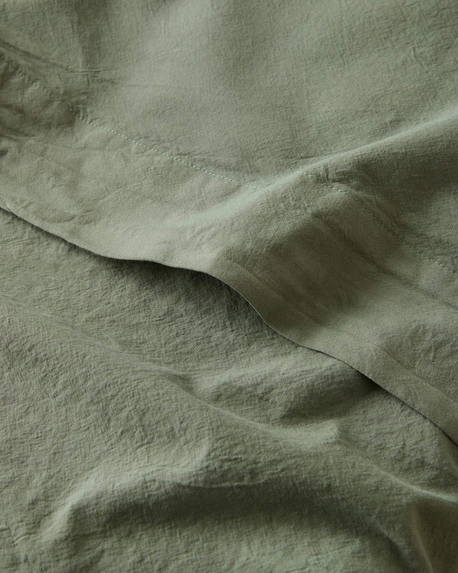 2 Arlo Stonewash Sheet Set - Queen Bed - Green, 2 of 2