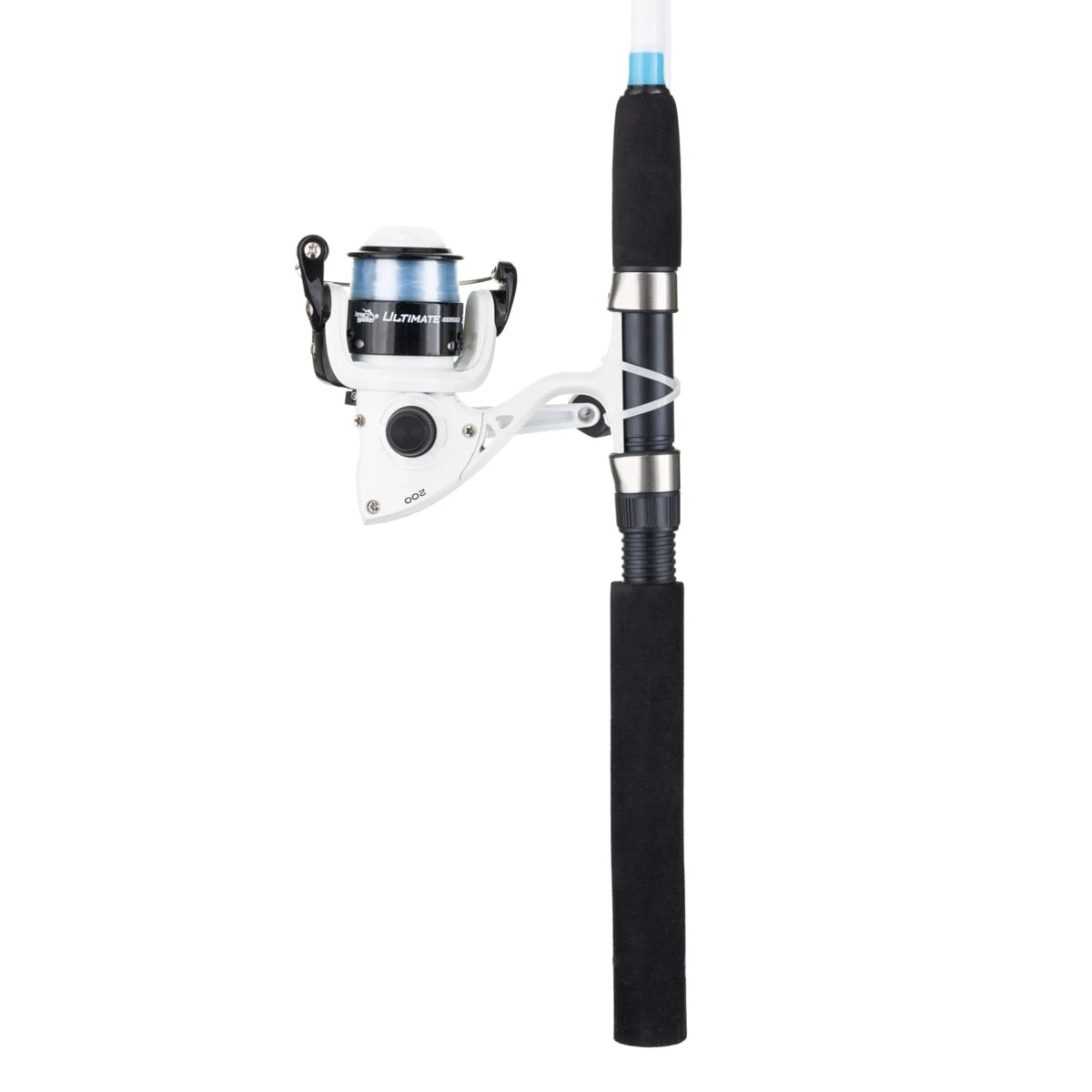 4 Jarvis Walker Ultimate Sidekick Junior Spin Combo - 6ft., Blue and White, 4 of 6