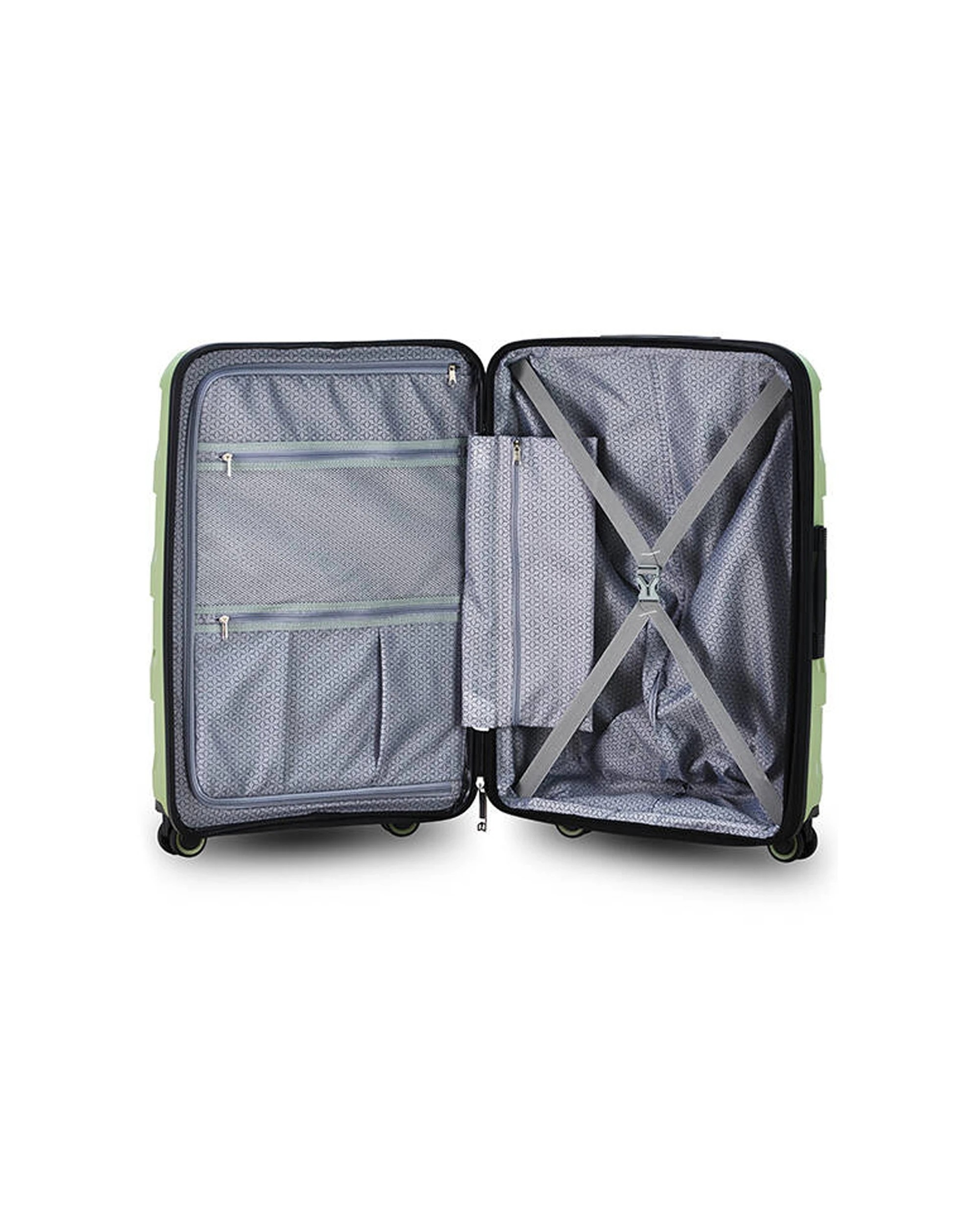 4 Tosca Comet Pp 29" Suitcase Luggage Trolley - Green, 4 of 4