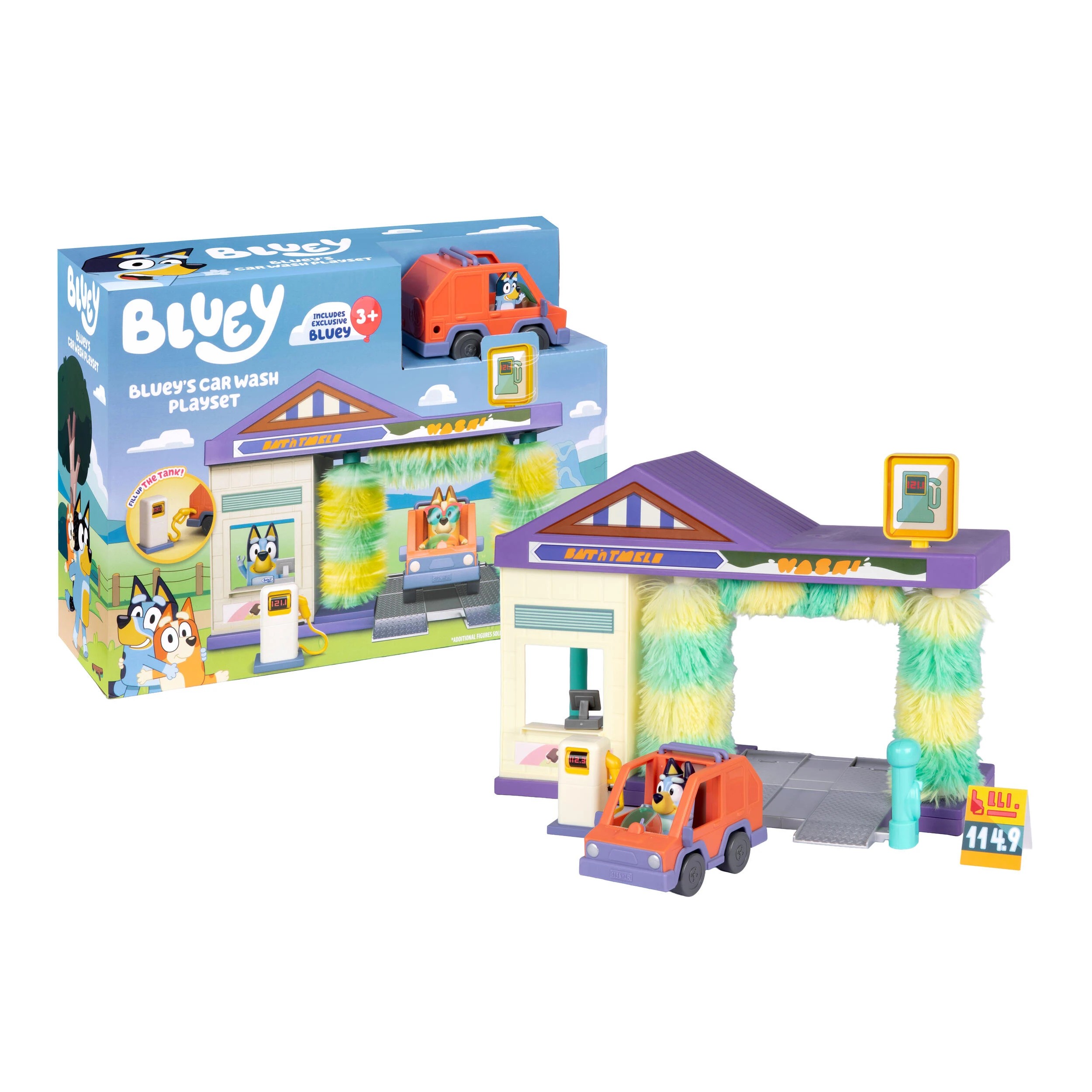 1 Bluey Car Wash Playset, 1 of 8